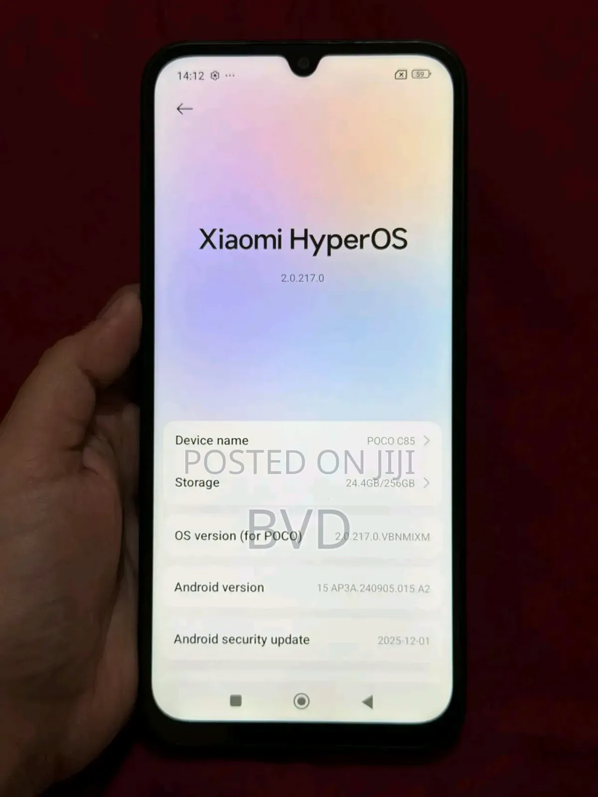 Xiaomi Poco C85 4G 256 GB Black