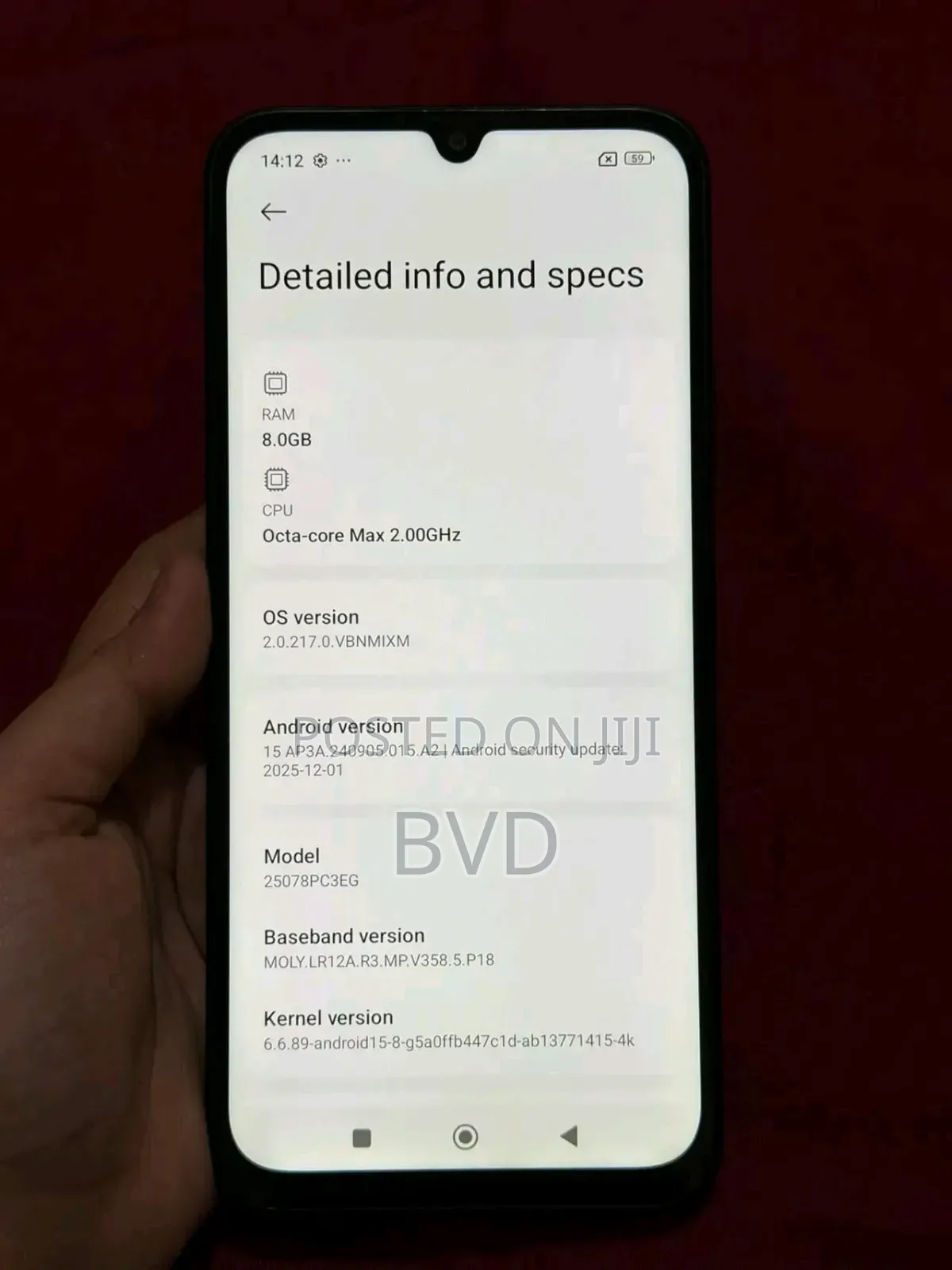 Xiaomi Poco C85 4G 256 GB Black