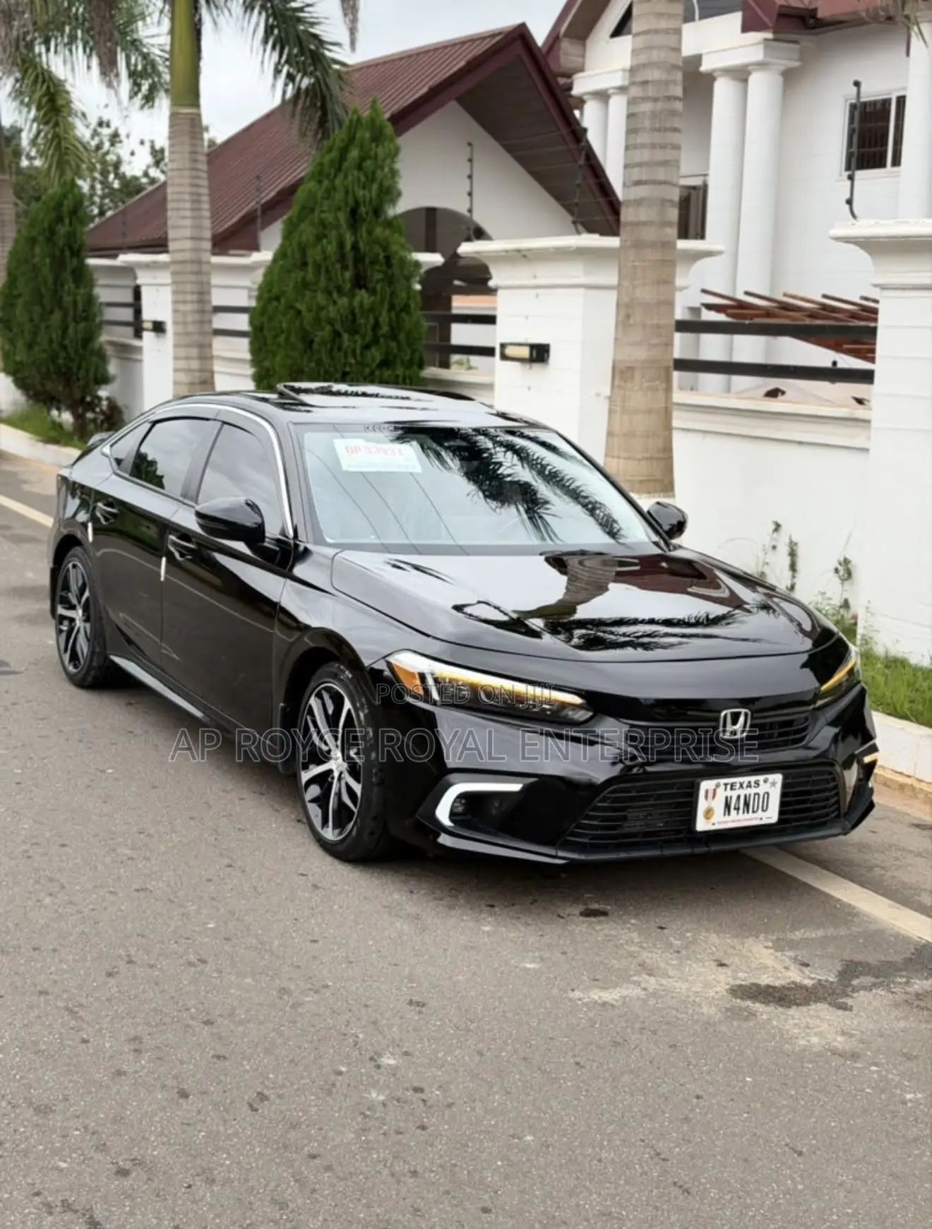 Honda Civic Touring CVT 2023 Black
