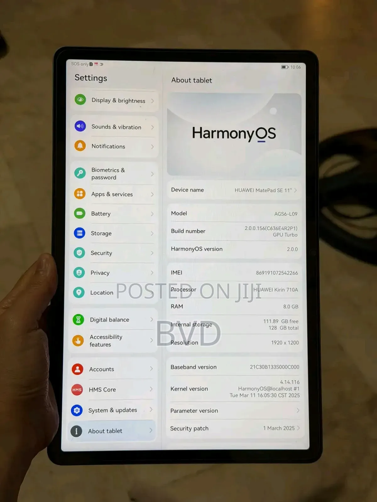 Huawei MatePad SE 128 GB Gray