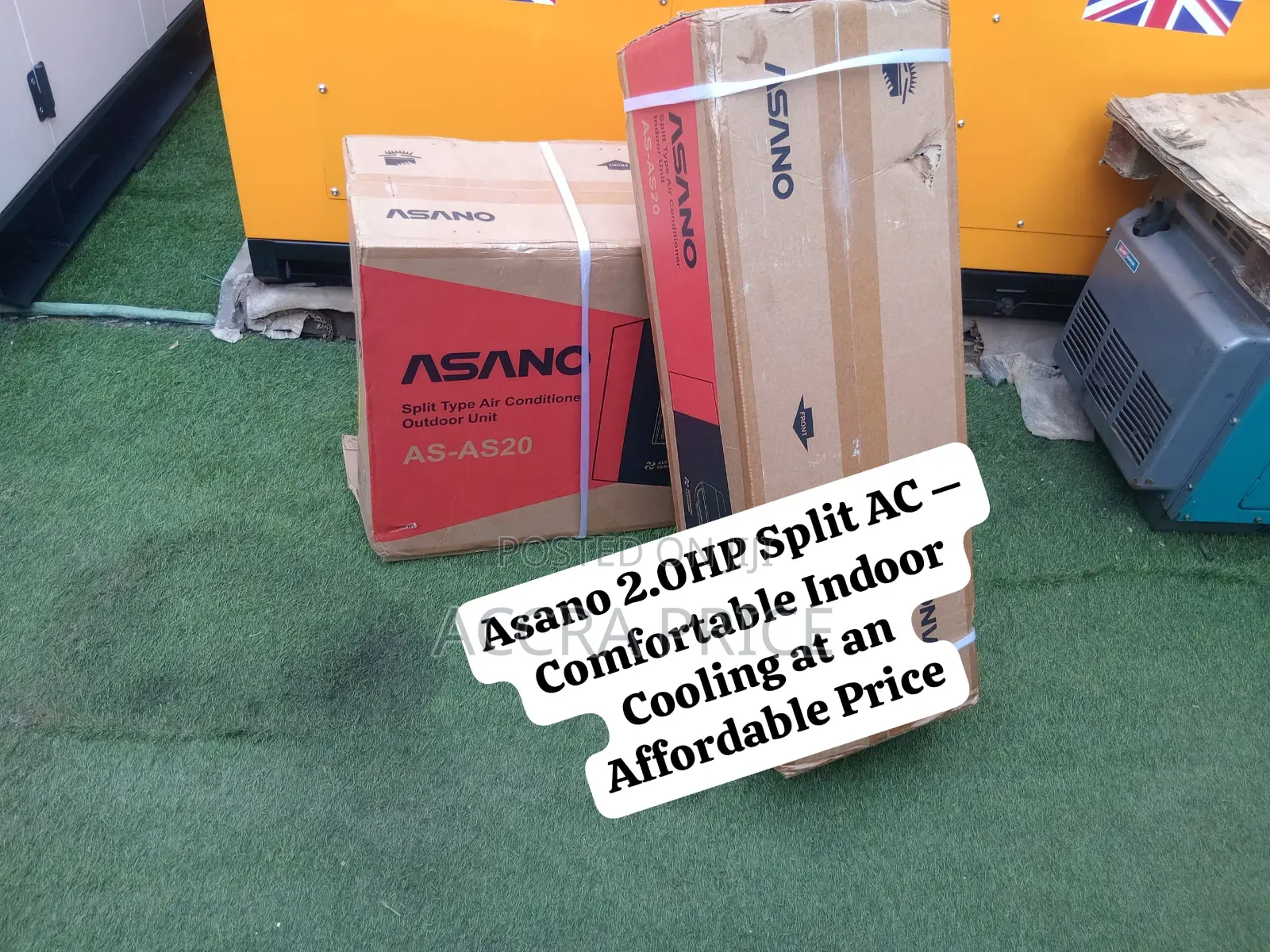 Asano 2.0HP Air Conditioner – Fast Powerful Cooling for Home