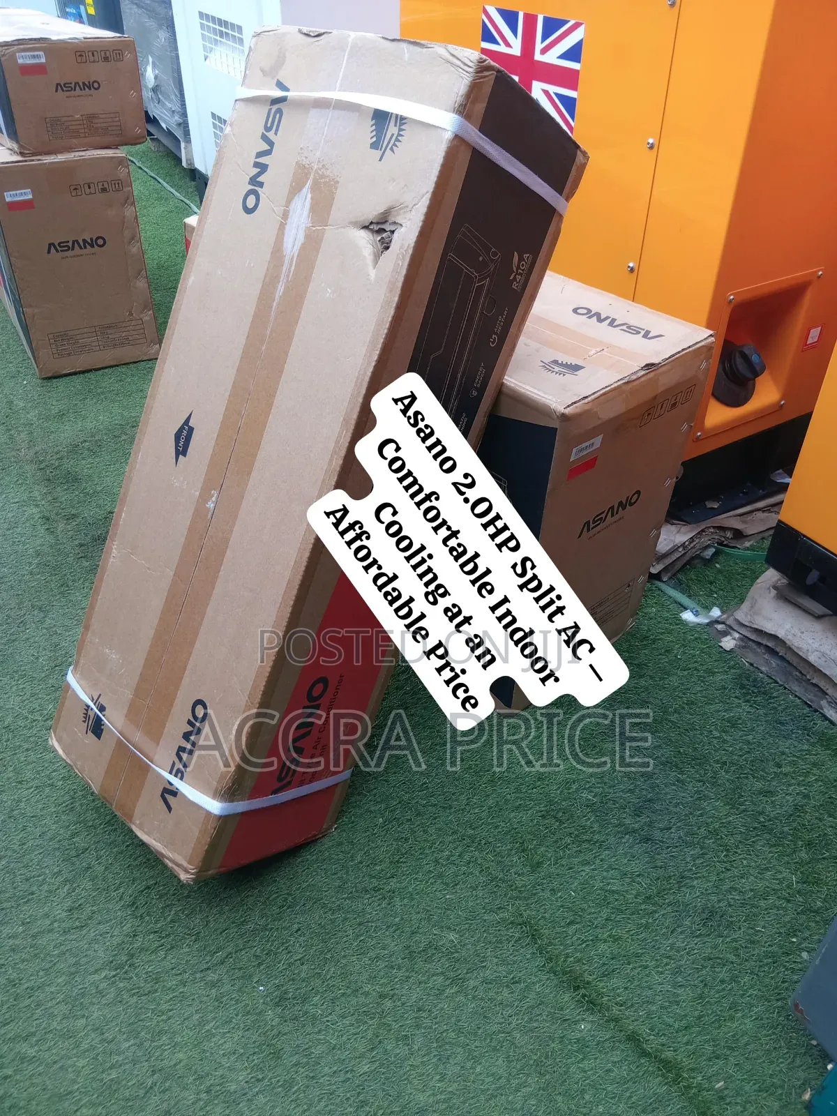 Asano 2.0HP Split AC Powerful Cooling, Quality Build Excellent Energy