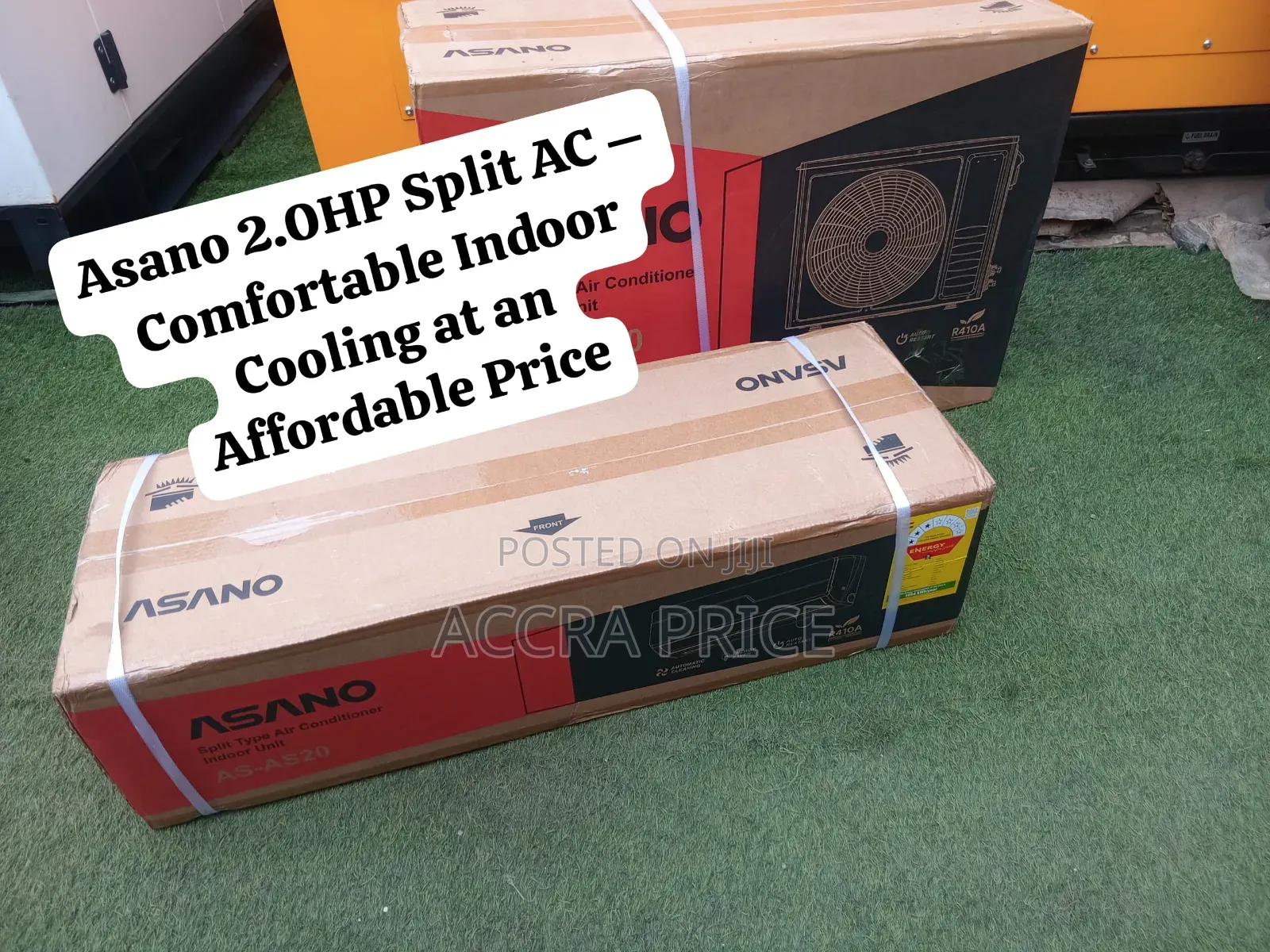 Asano 2.0HP Split AC Powerful Cooling, Quality Build Excellent Energy