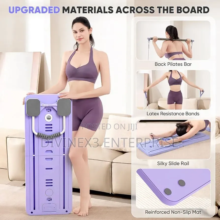 Multifunctional Foldable Pilates Board Ab Trainer