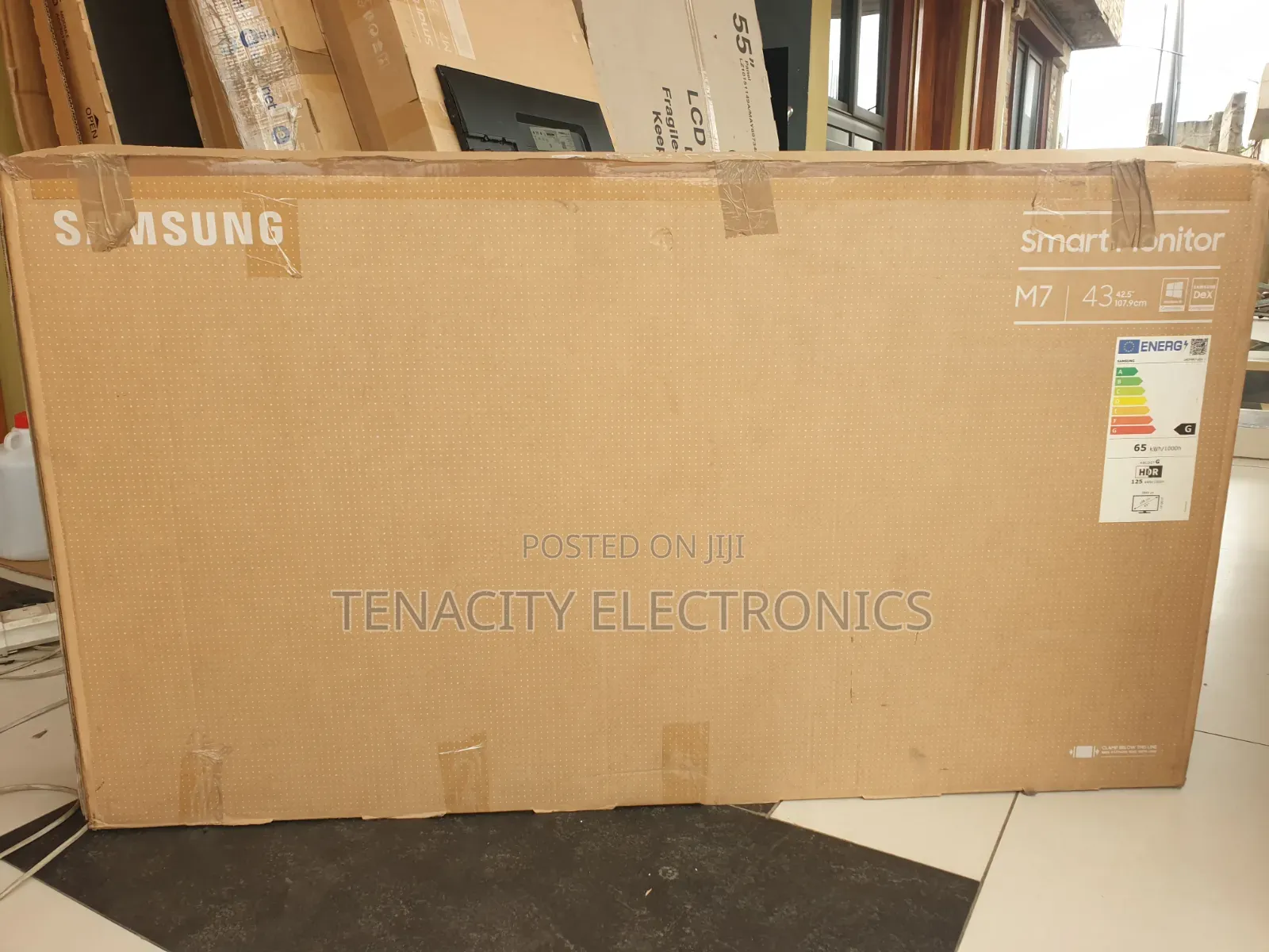 New M70 Samsung 43"smart Uhd HDR Monitor
