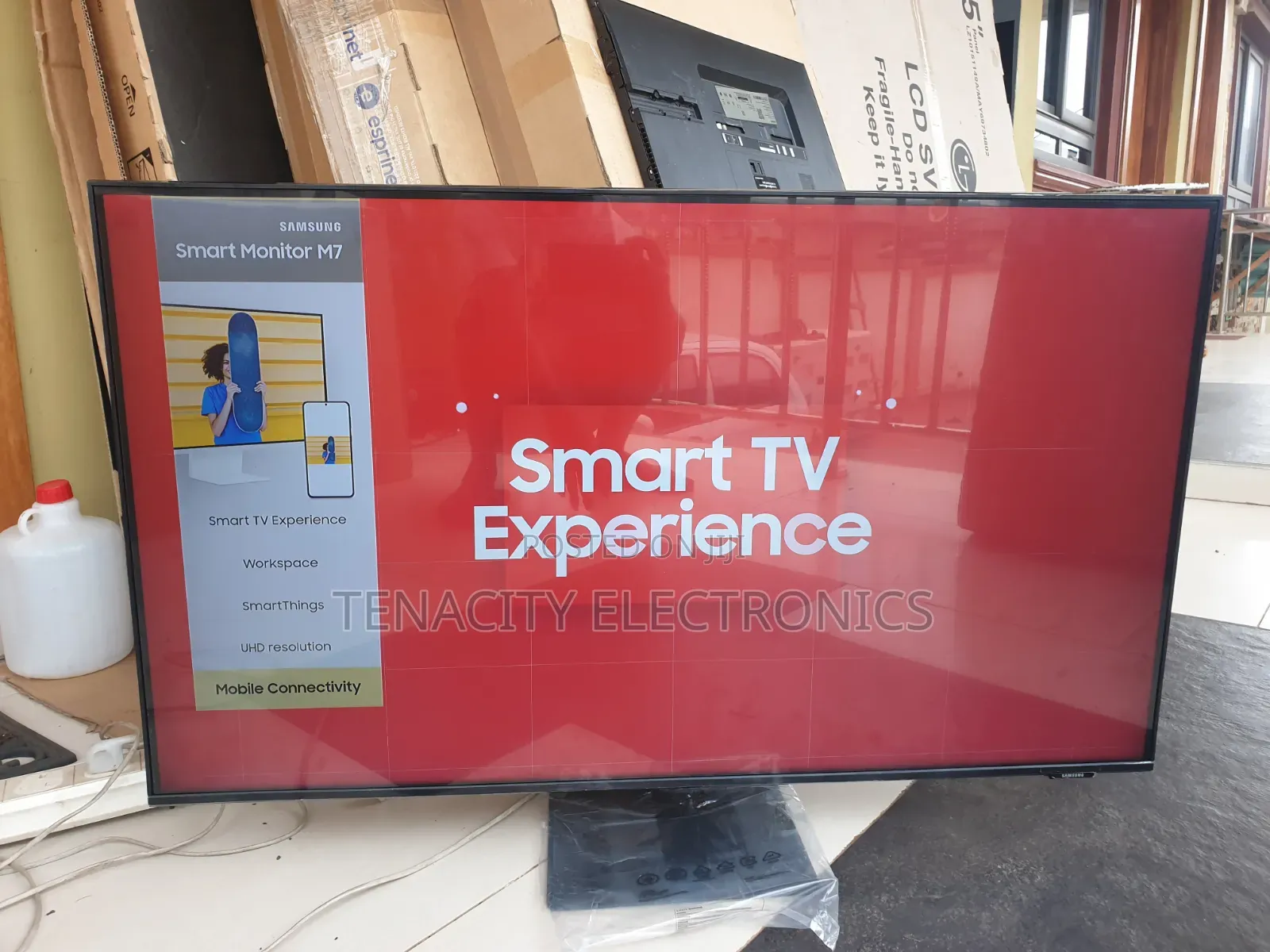 New M70 Samsung 43"smart Uhd HDR Monitor