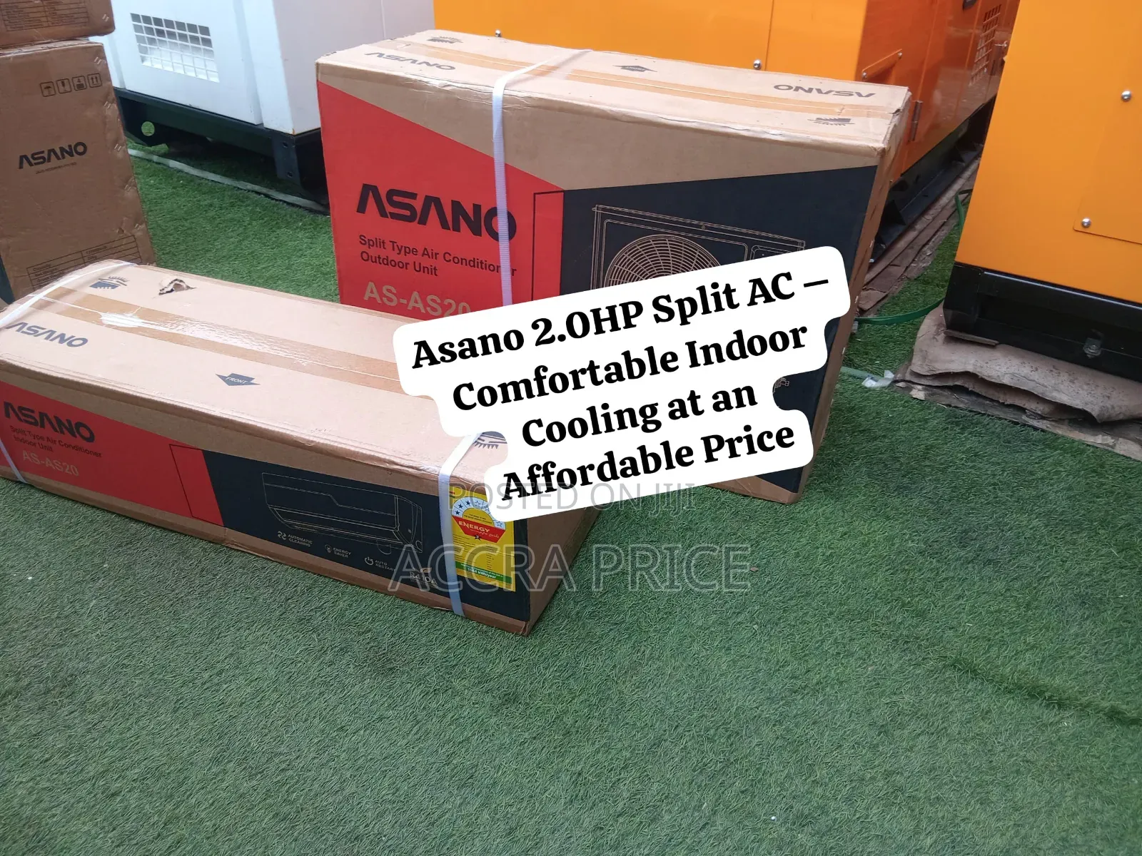 Asano 2.0HP Split Aircon Massive Cooling Performance at an Affordable