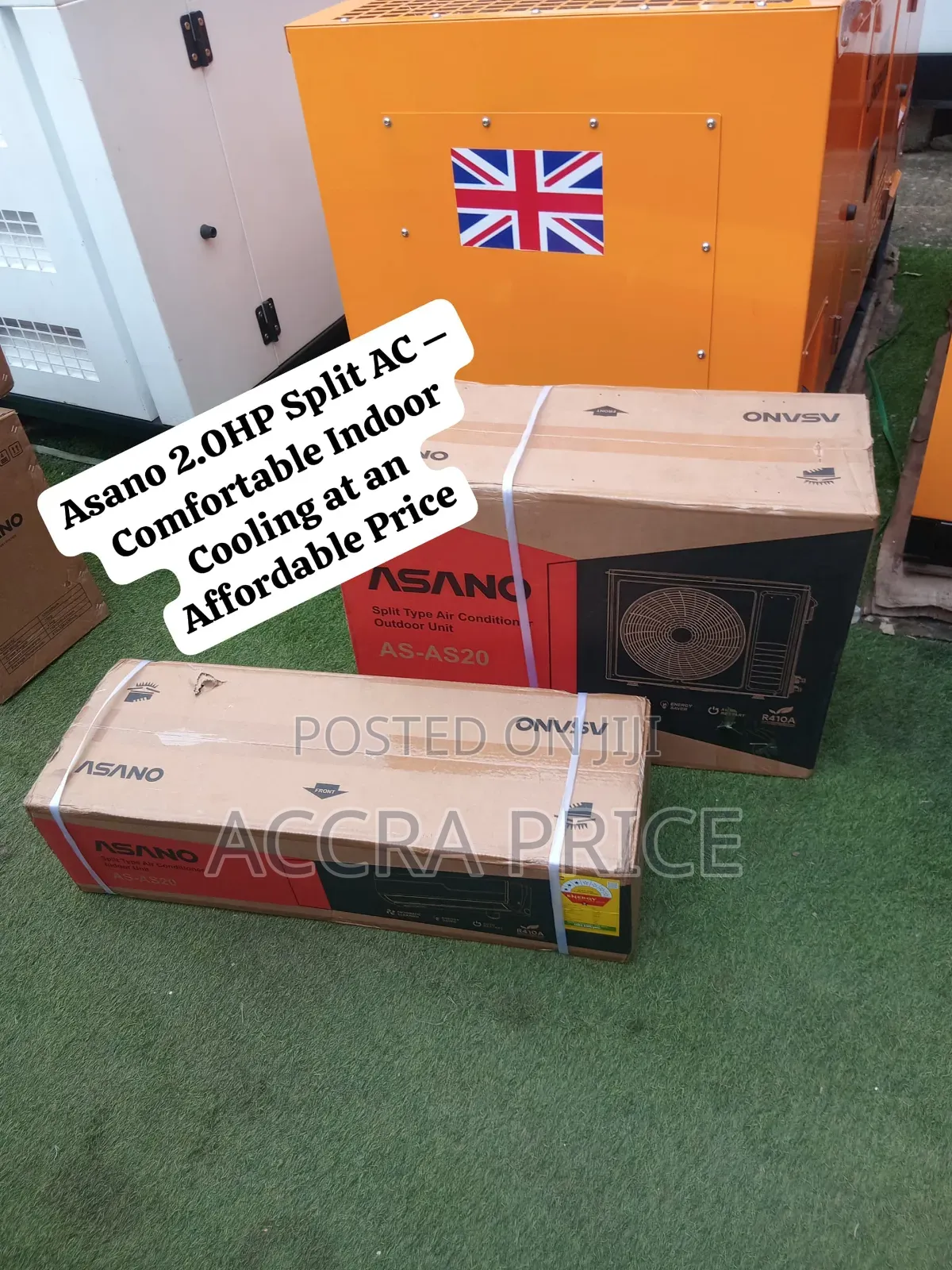 Asano 2HP Split AC – Strong Cooling Power, Stylish Design Reliable