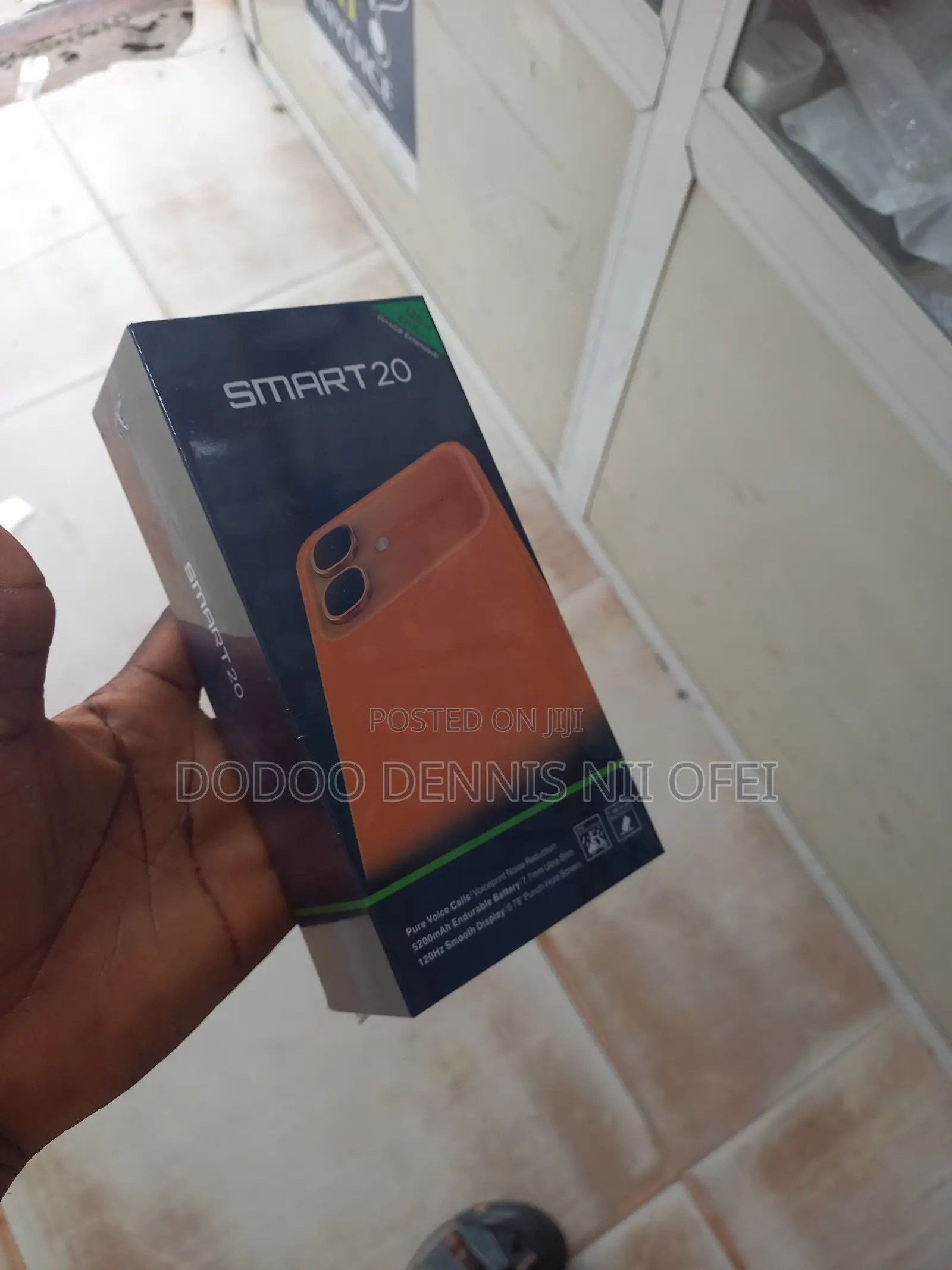 New Infinix Smart 20 128 GB Black