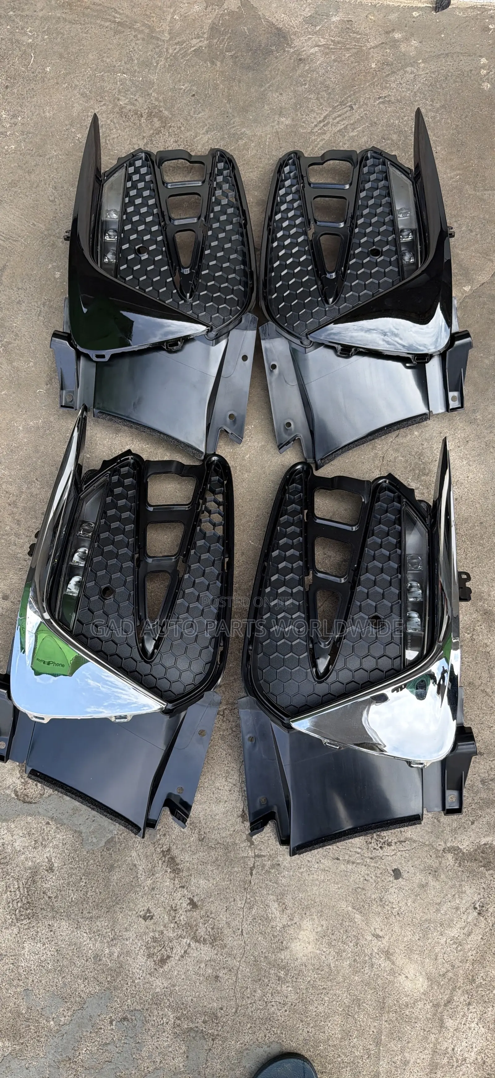 Acura Rdx, Front Bumper, Foglights Cover 2019-2023