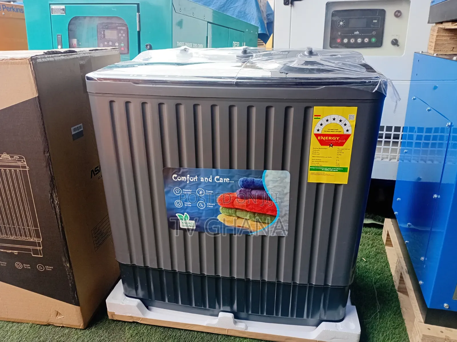 Asano 10KG Washing Machine – Super Durable, Powerful Reliable 10kg