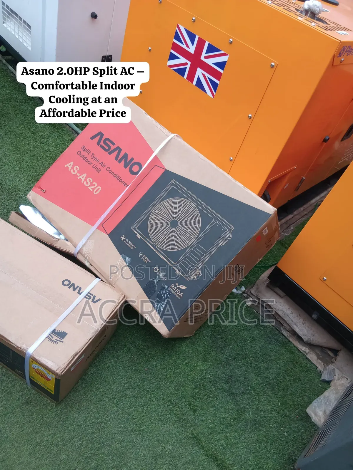 Asano 2.0HP Split AC Fast Cooling Comfortable Room Temperature Made