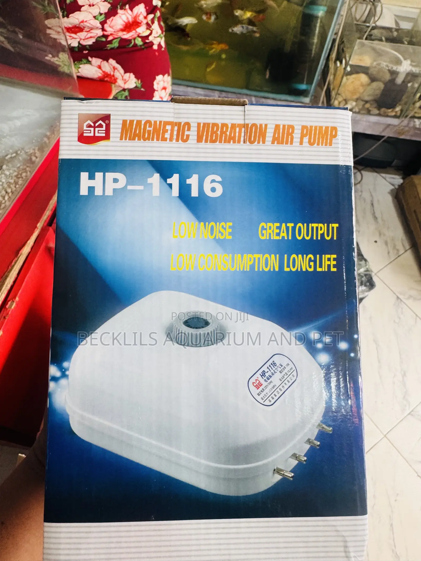 4 Outlet (15 Watts ) Aerator - Airpump