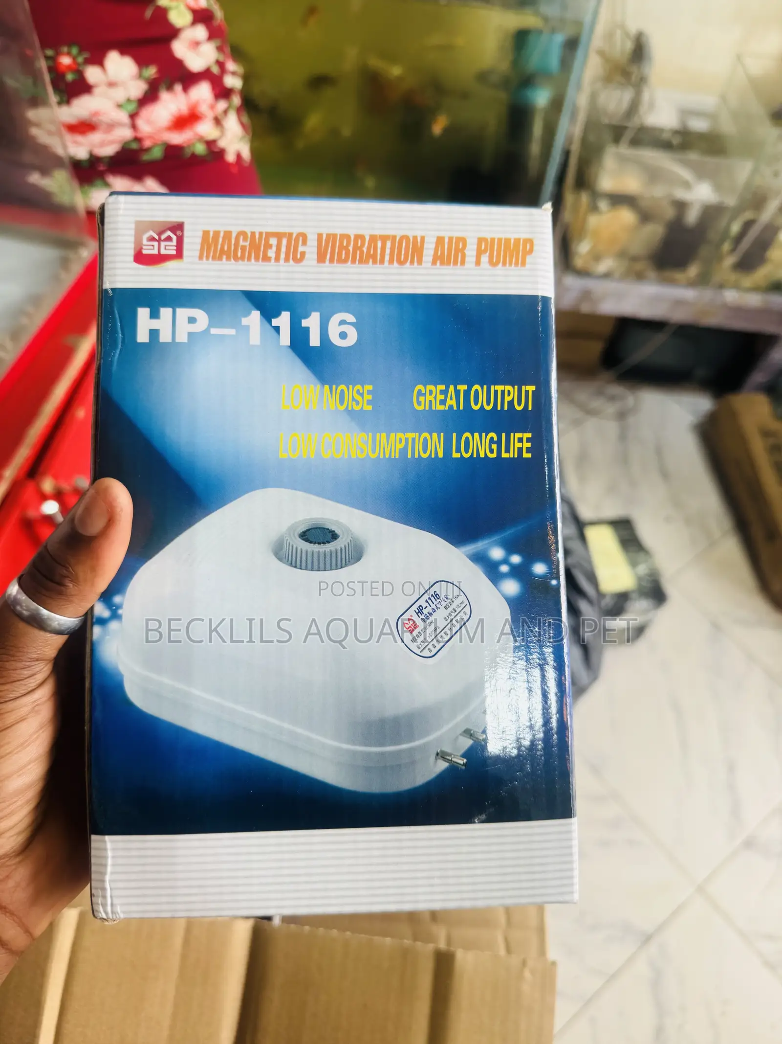 4 Outlet (15 Watts ) Aerator - Airpump