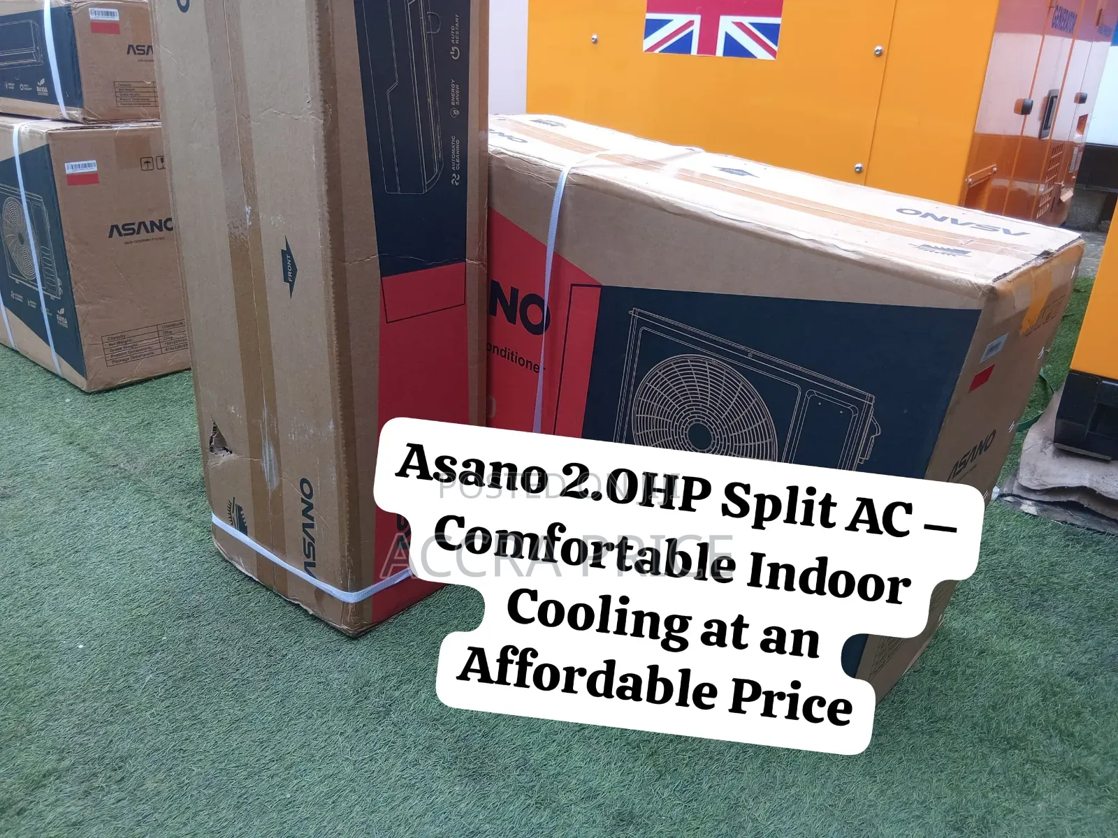 Asano 2.0HP Split AC – Super Cooling Performance, Modern Look