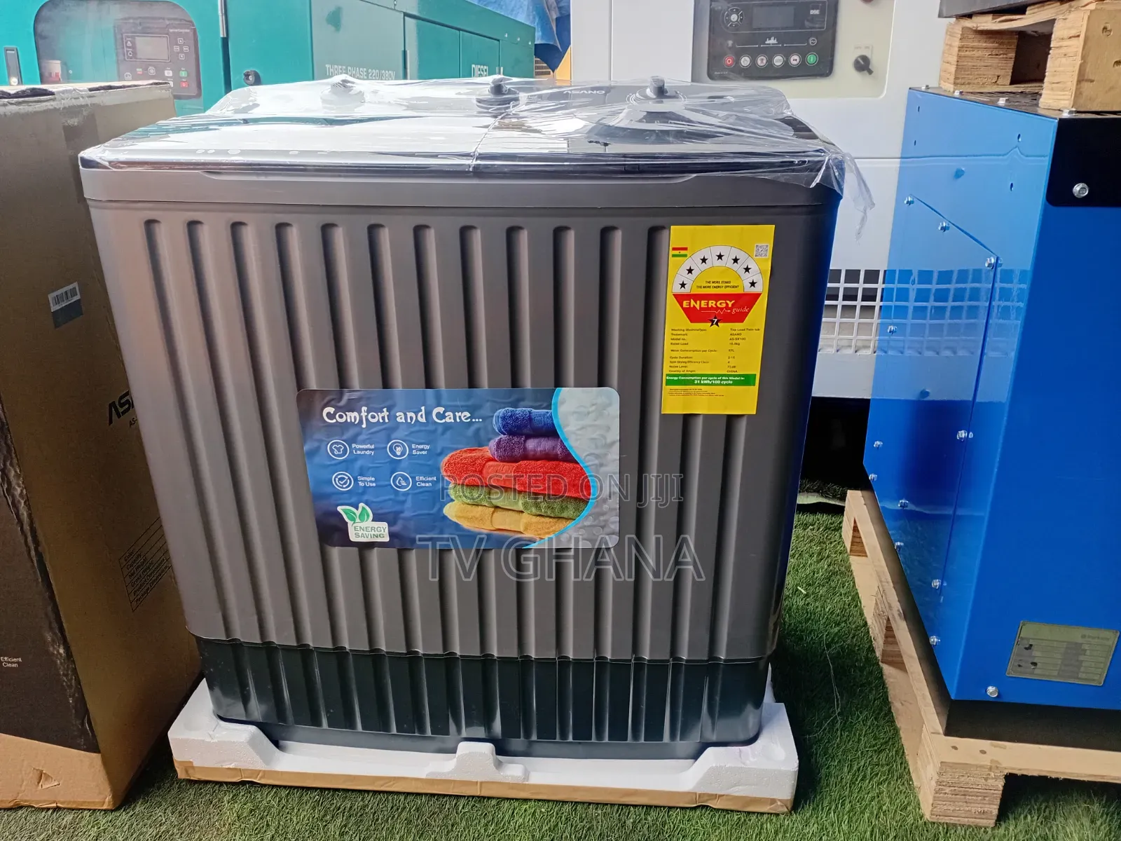 Asano 10KG Washing Machine – Affordable, Durable Powerful Washer10kg