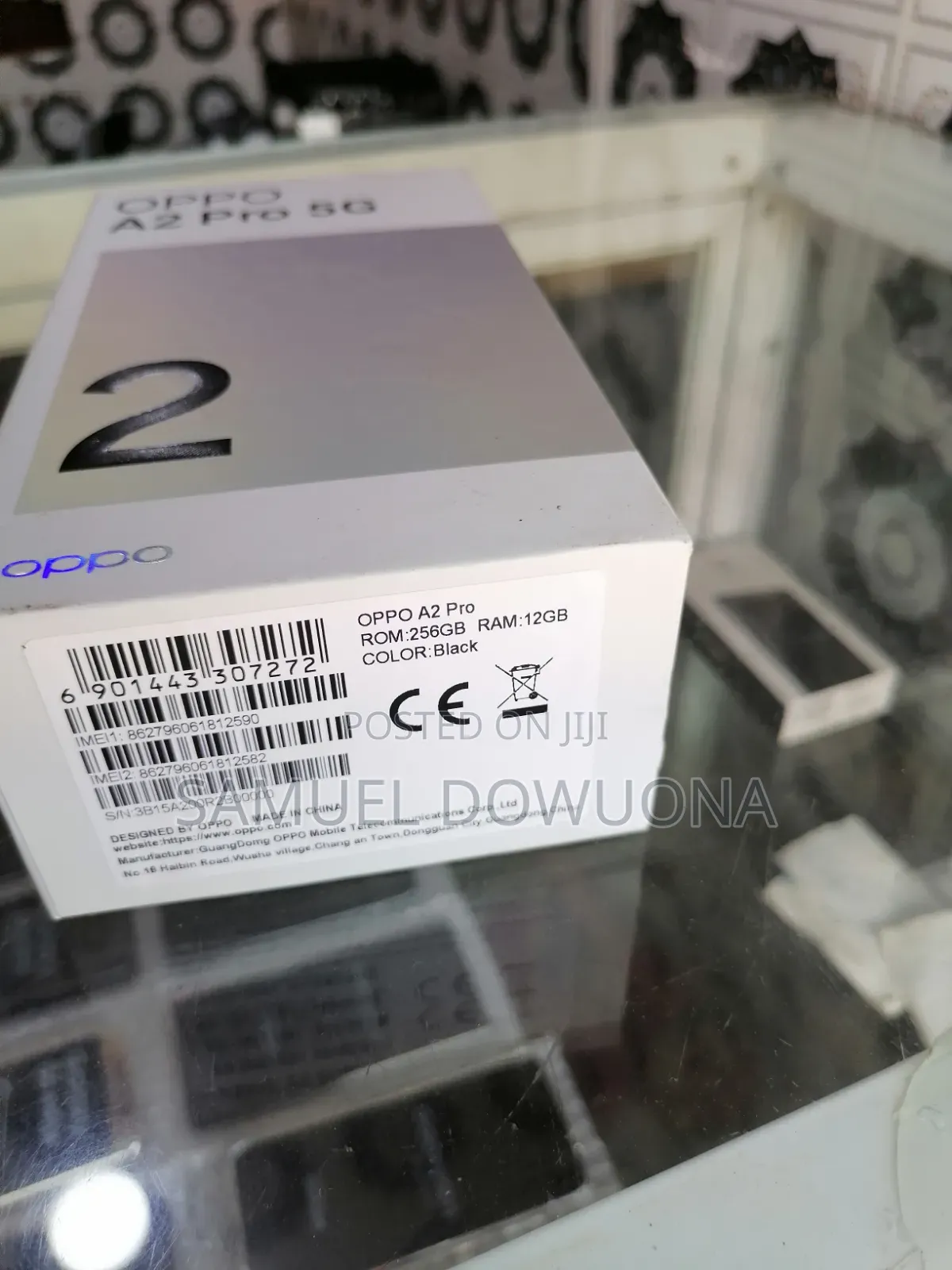 New Oppo A2 Pro 256 GB Black