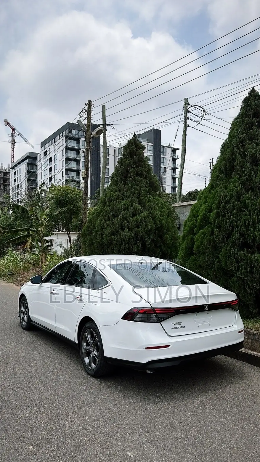 Honda Accord EX CVT 2023 White