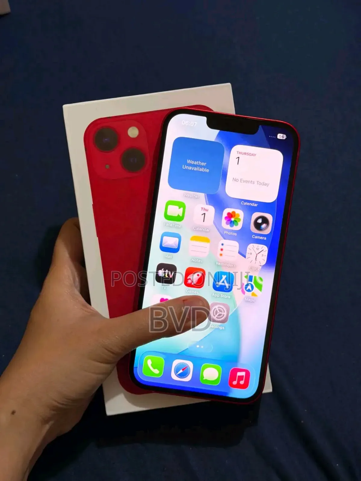 New Apple iPhone 13 256 GB Red