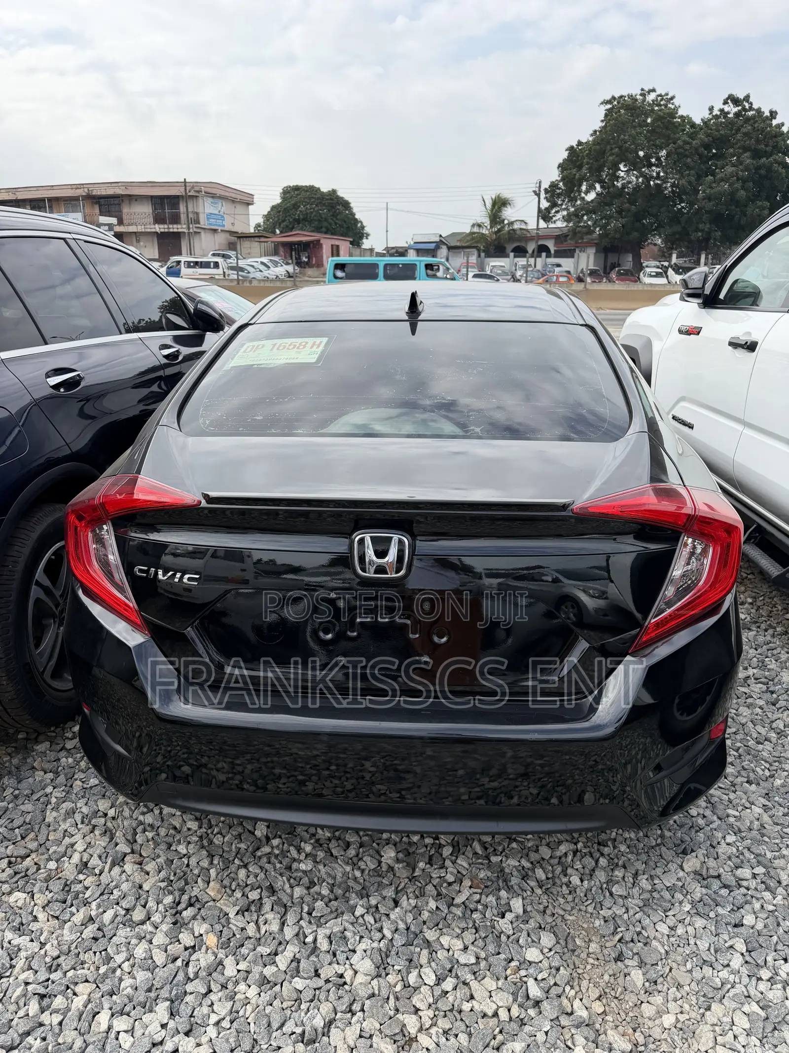 Honda Civic EX-L Sedan 2018 Black