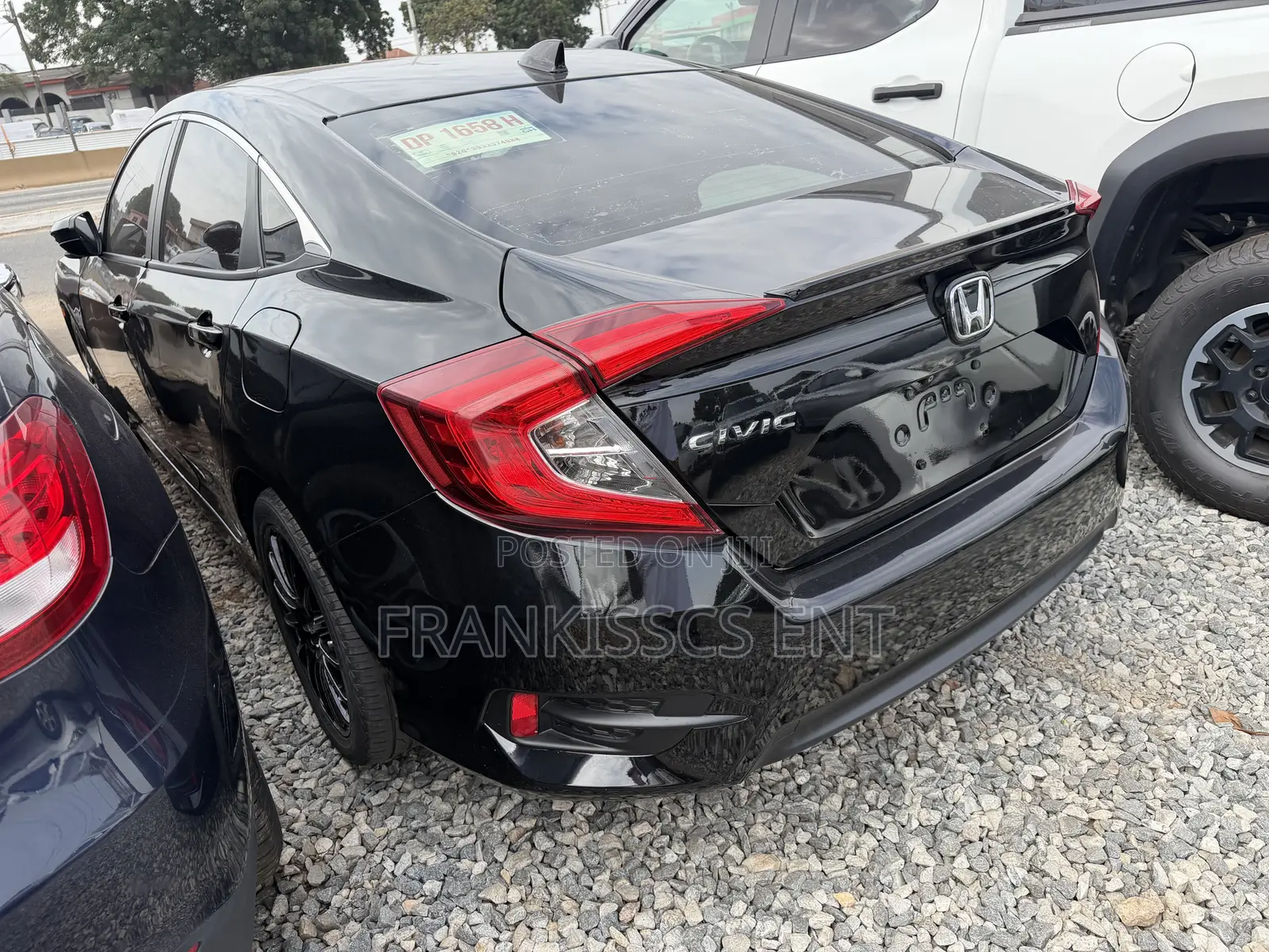 Honda Civic EX-L Sedan 2018 Black