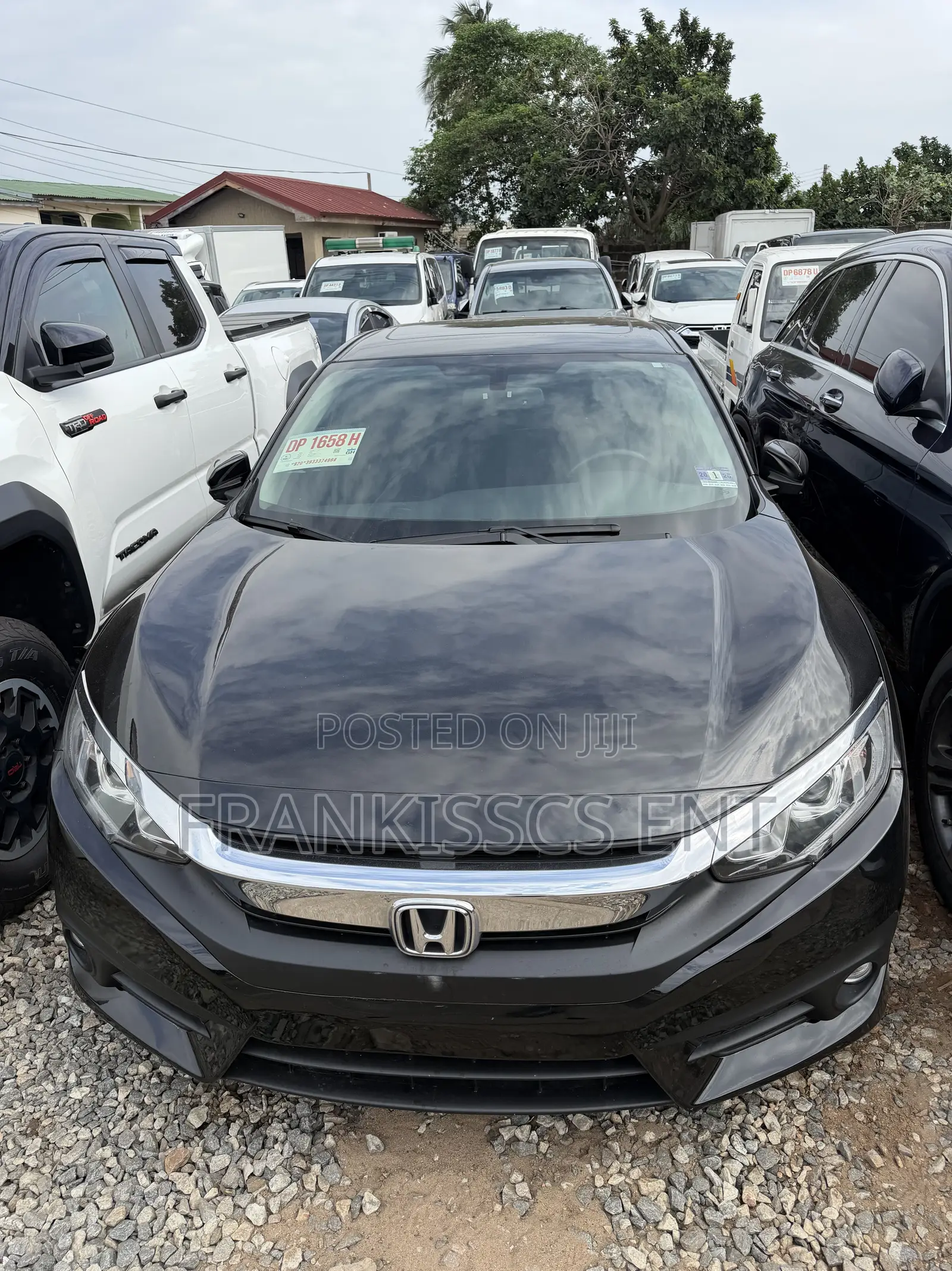 Honda Civic EX-L Sedan 2018 Black