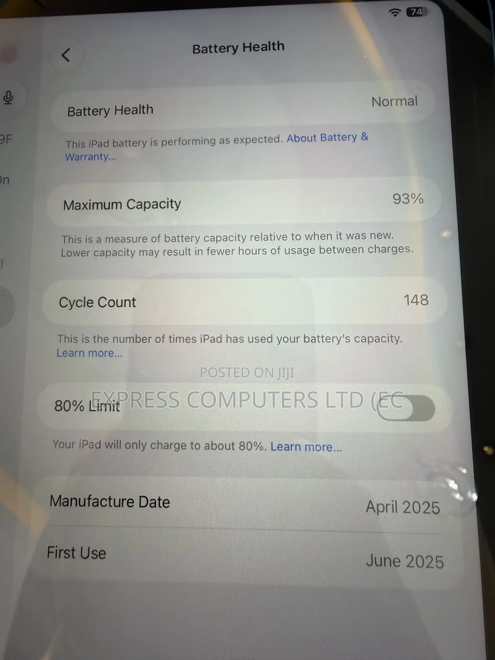 Apple iPad (2025) 128 GB Gray