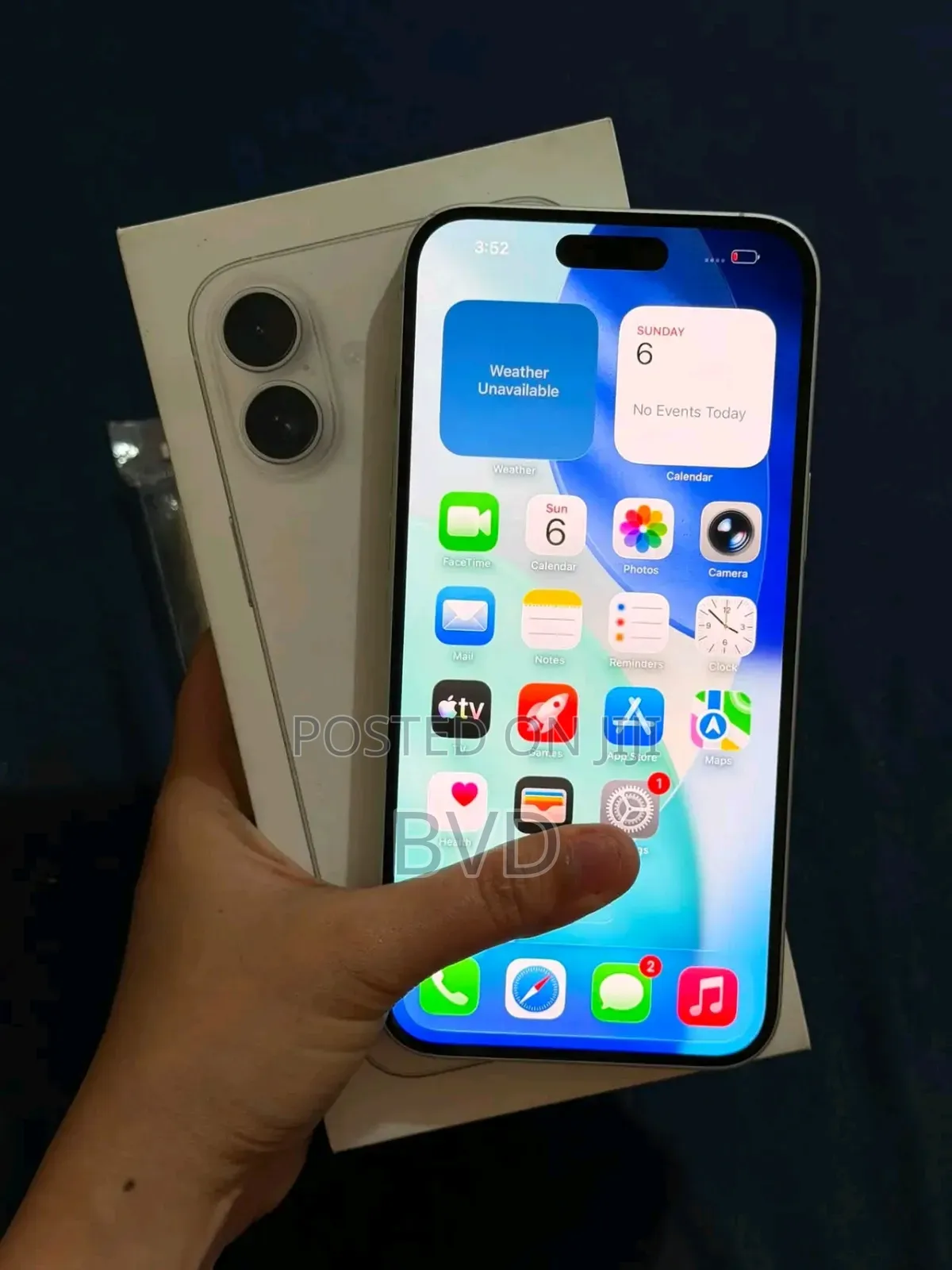 New Apple iPhone 16 Plus 512 GB Silver