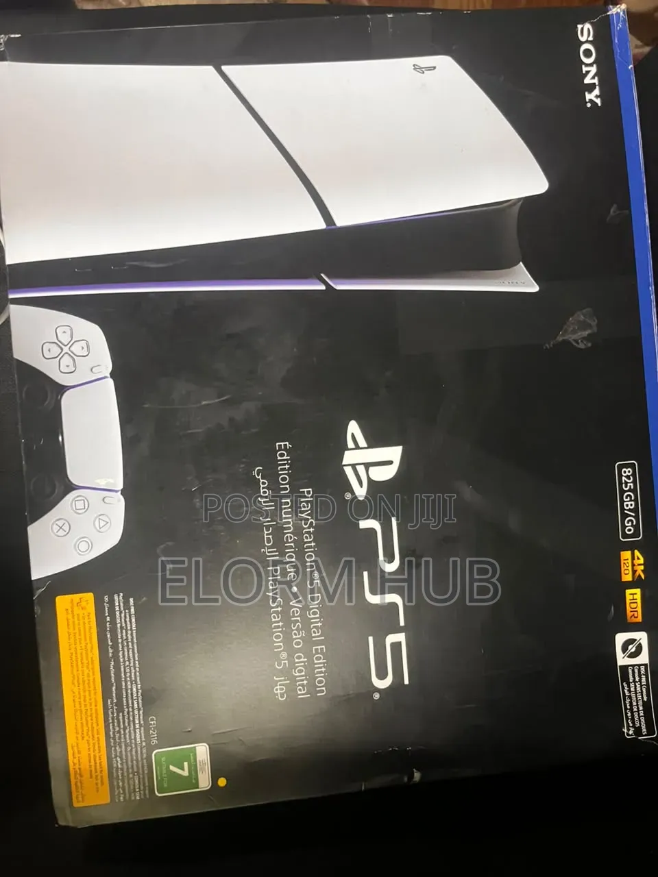 PS5 Slim Digital Inbox With 5 Offline Games and a Controller