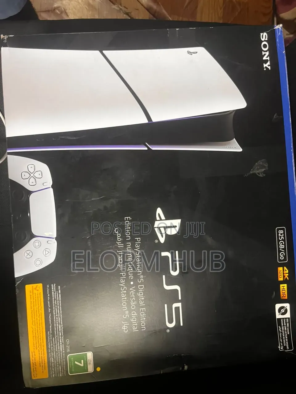 PS5 Slim Digital Inbox With 5 Offline Games and a Controller