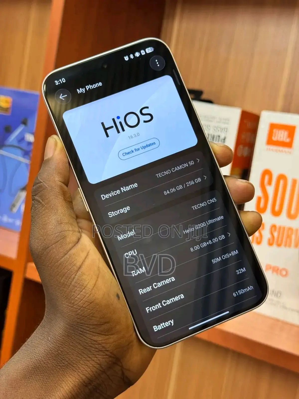 New Tecno Camon 50 256 GB Gray