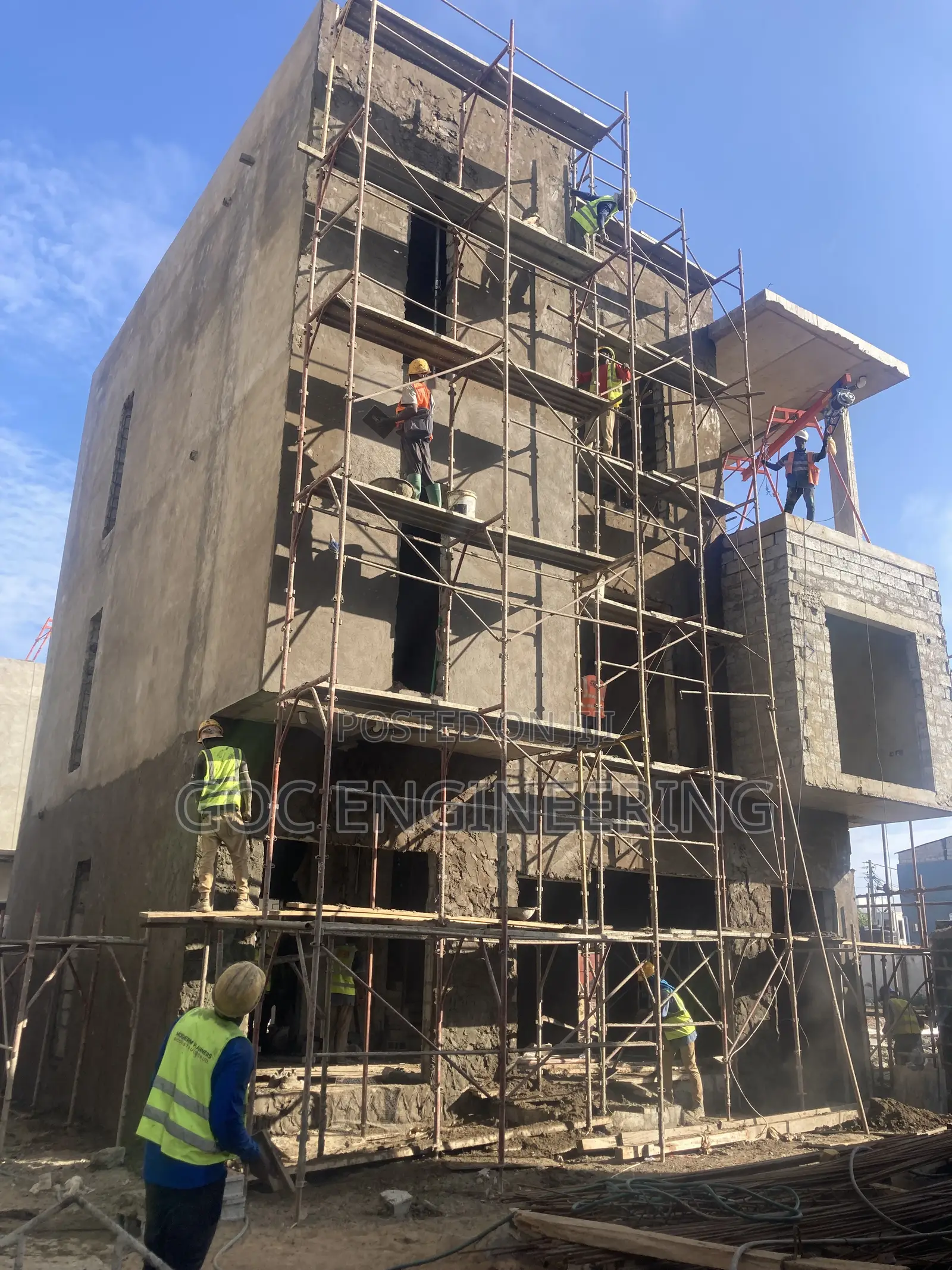 Plastering