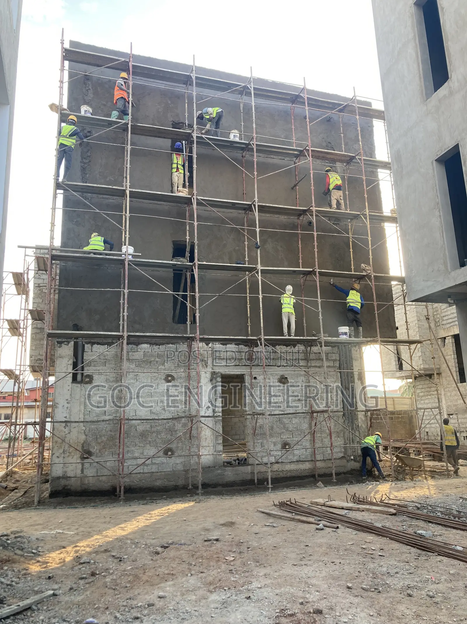 Plastering