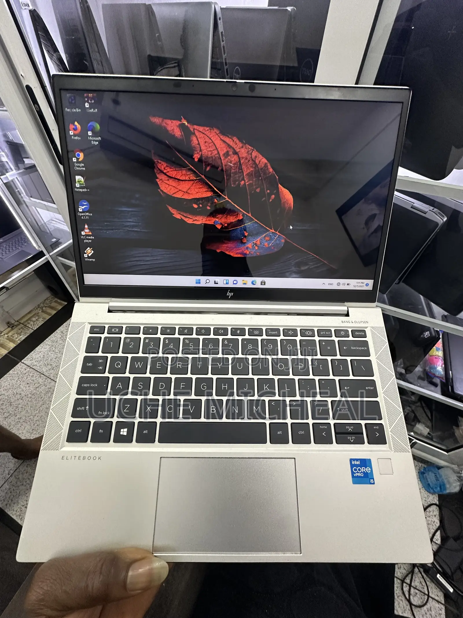 Laptop HP EliteBook 830 G8 16GB Intel Core i5 SSD 256GB