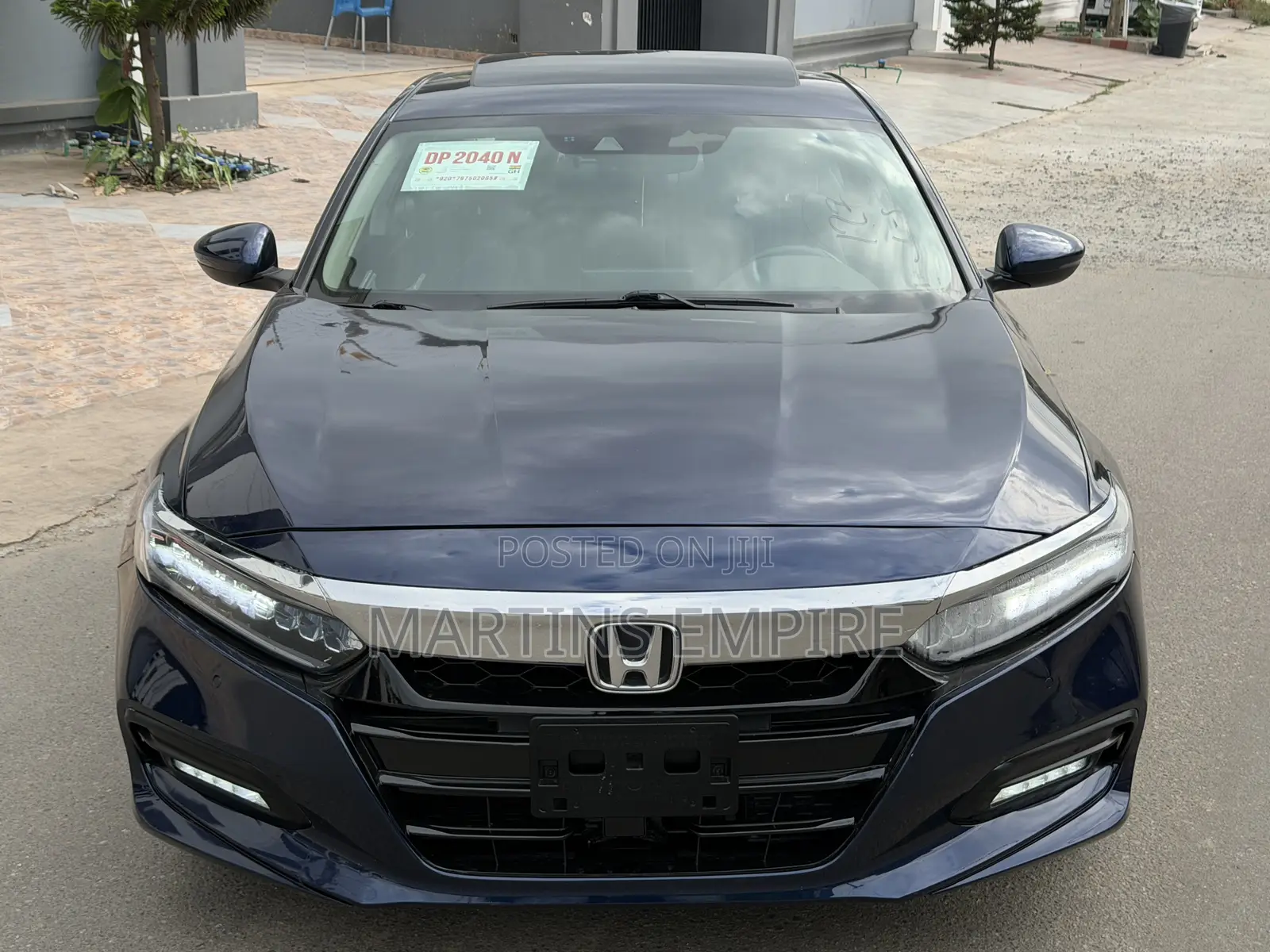 Honda Accord EX-L (2.0L 4cyl Turbo 10A) 2019 Blue