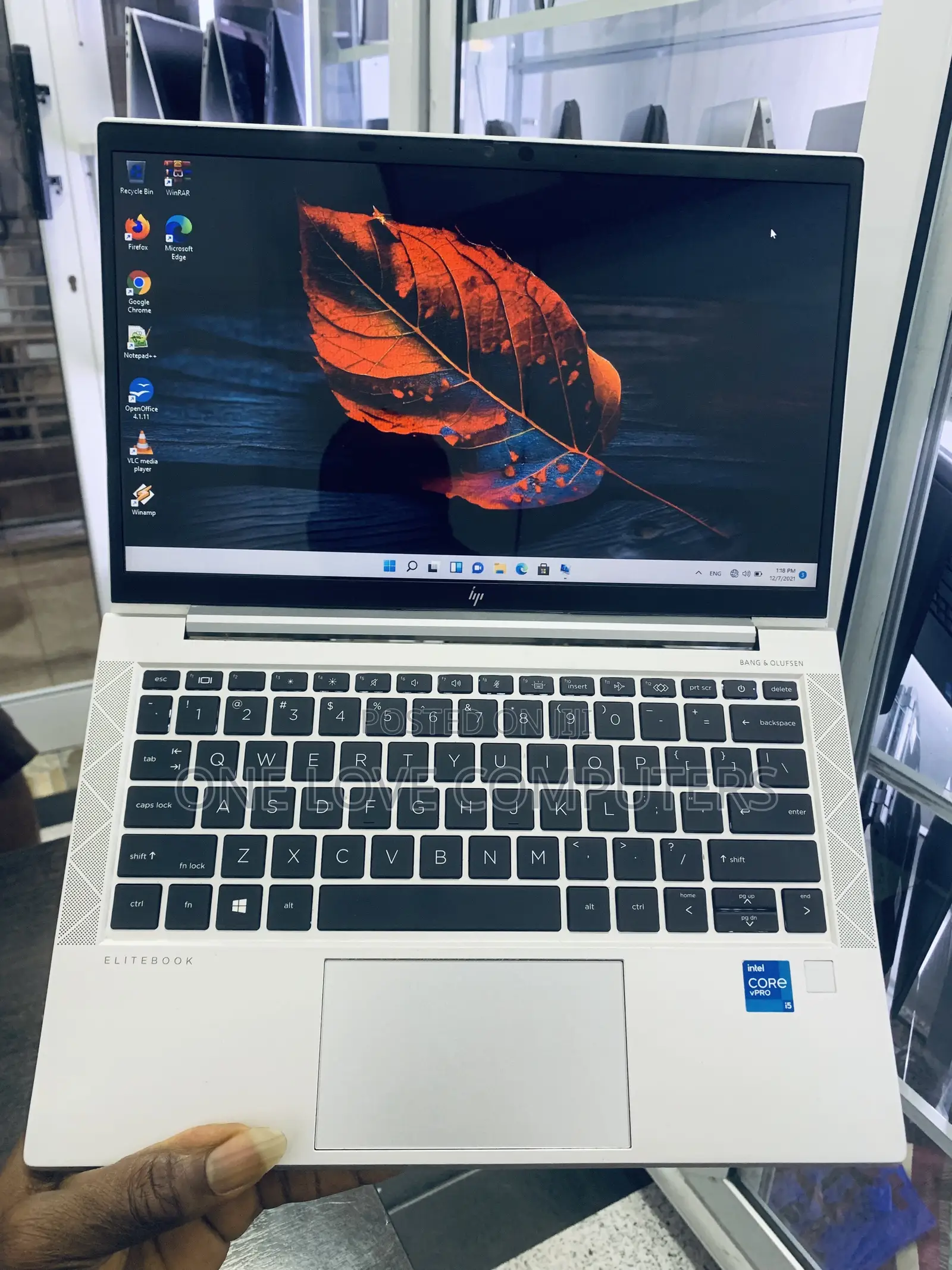 Laptop HP EliteBook 830 G8 16GB Intel Core i5 SSD 256GB