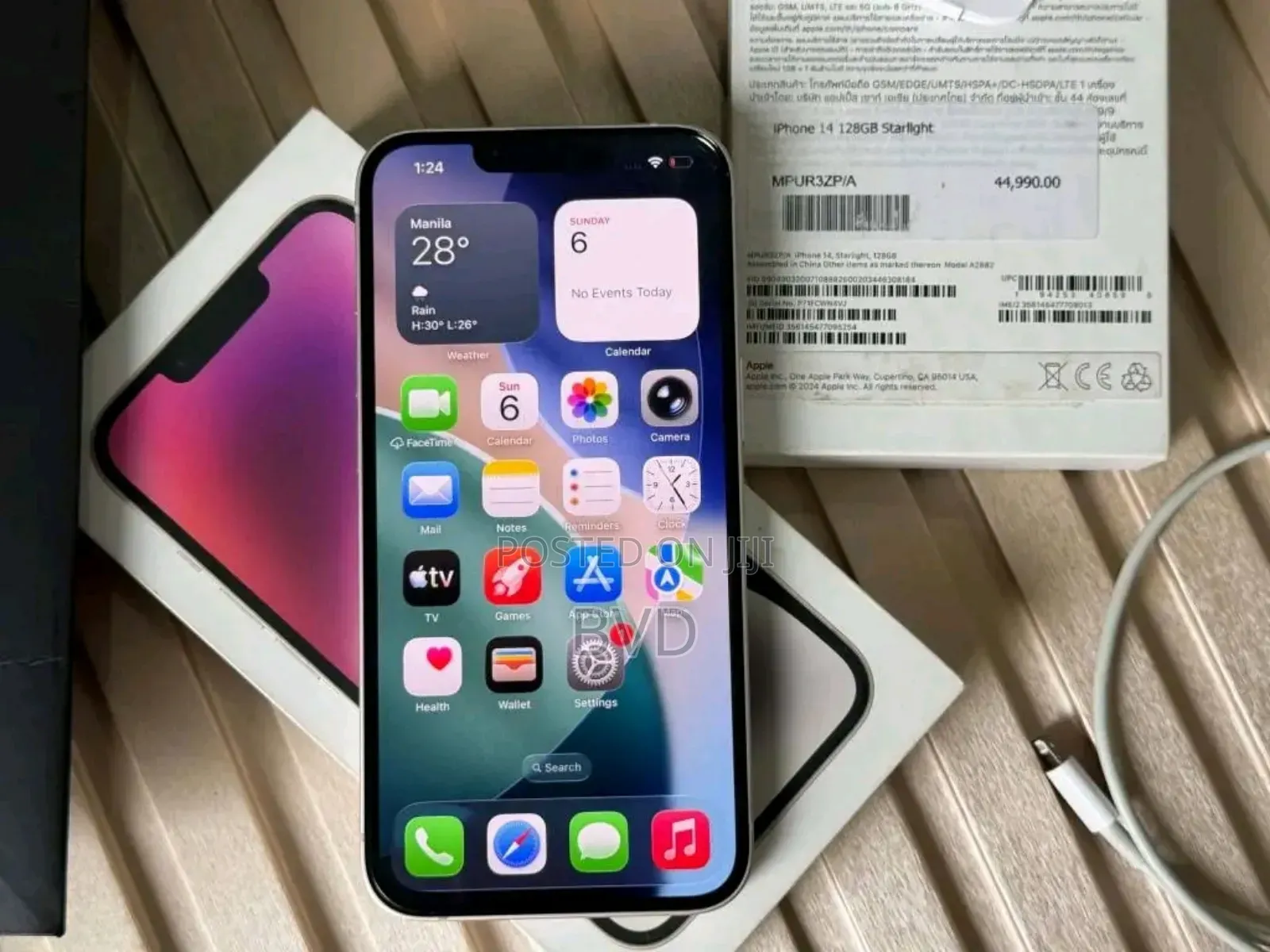 New Apple iPhone 14 Plus 512 GB White