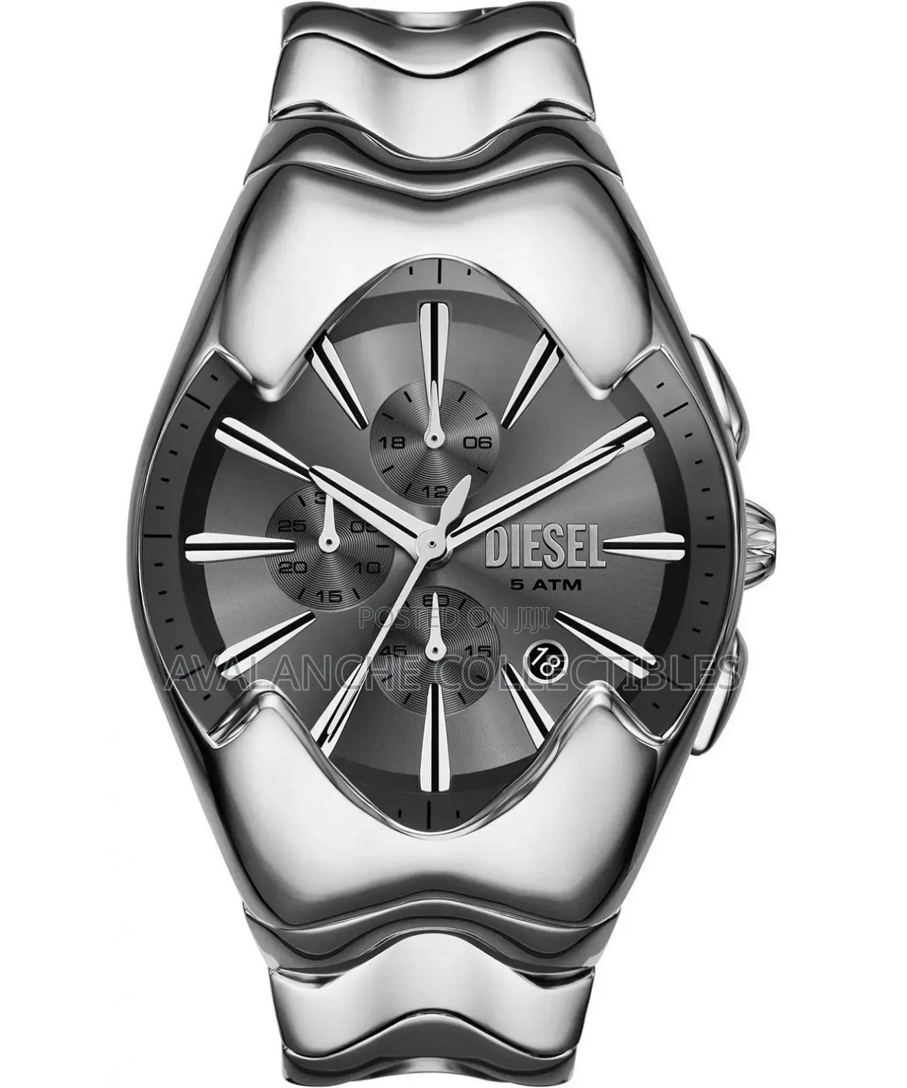 Diesel Mercurial Chronograph Gent's Stainless Steel Watch 45mm Case