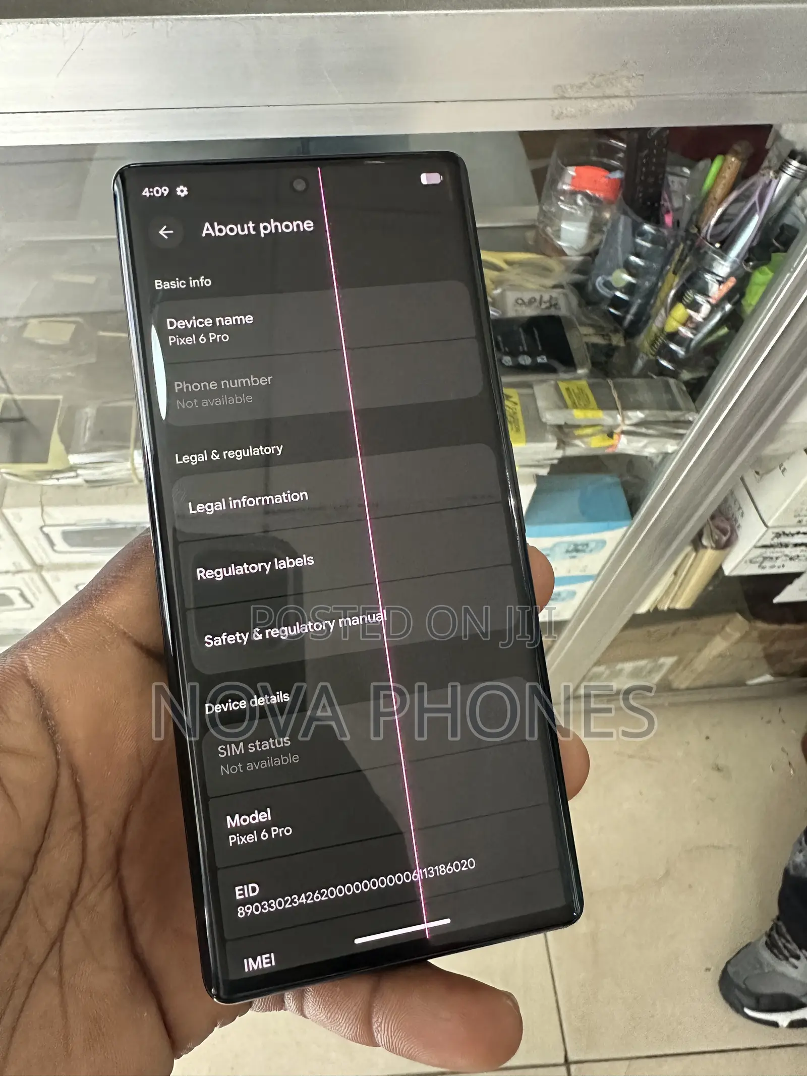 Google Pixel 6 Pro 128 GB Black