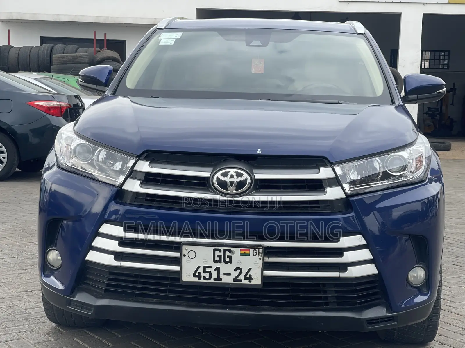 Toyota Highlander 2019 Blue