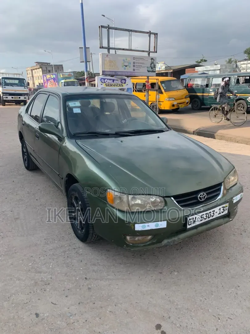 Toyota Corolla 1.6 Sedan 2002 Green