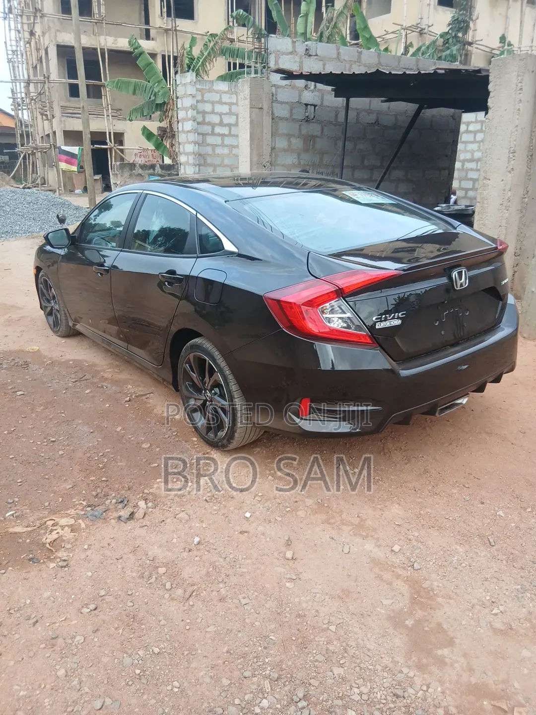 Honda Civic Sport Sedan 2019 Black