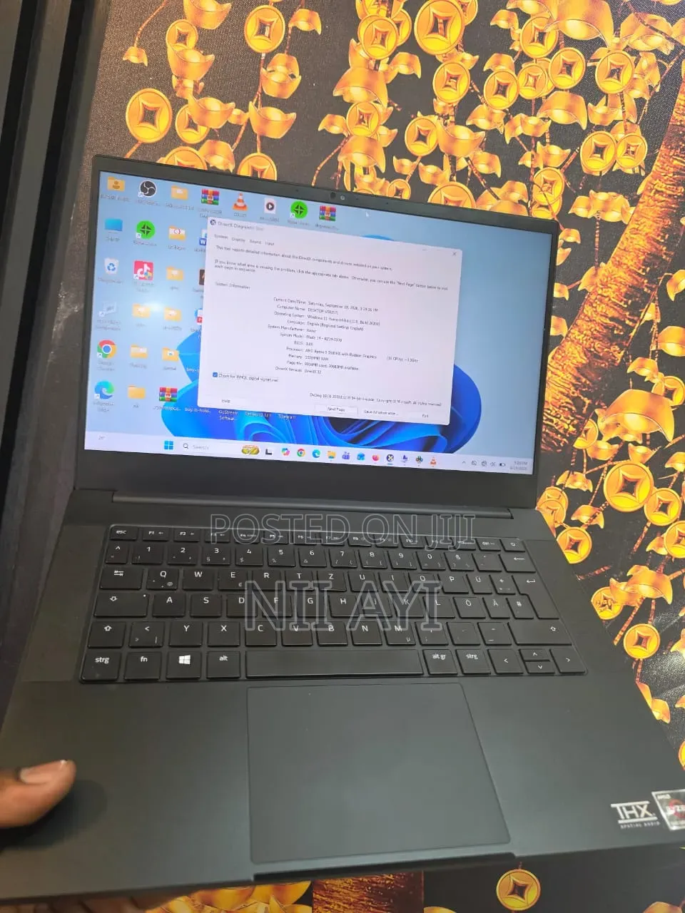 Laptop Razer Blade 16GB AMD Ryzen 9 SSD 1T