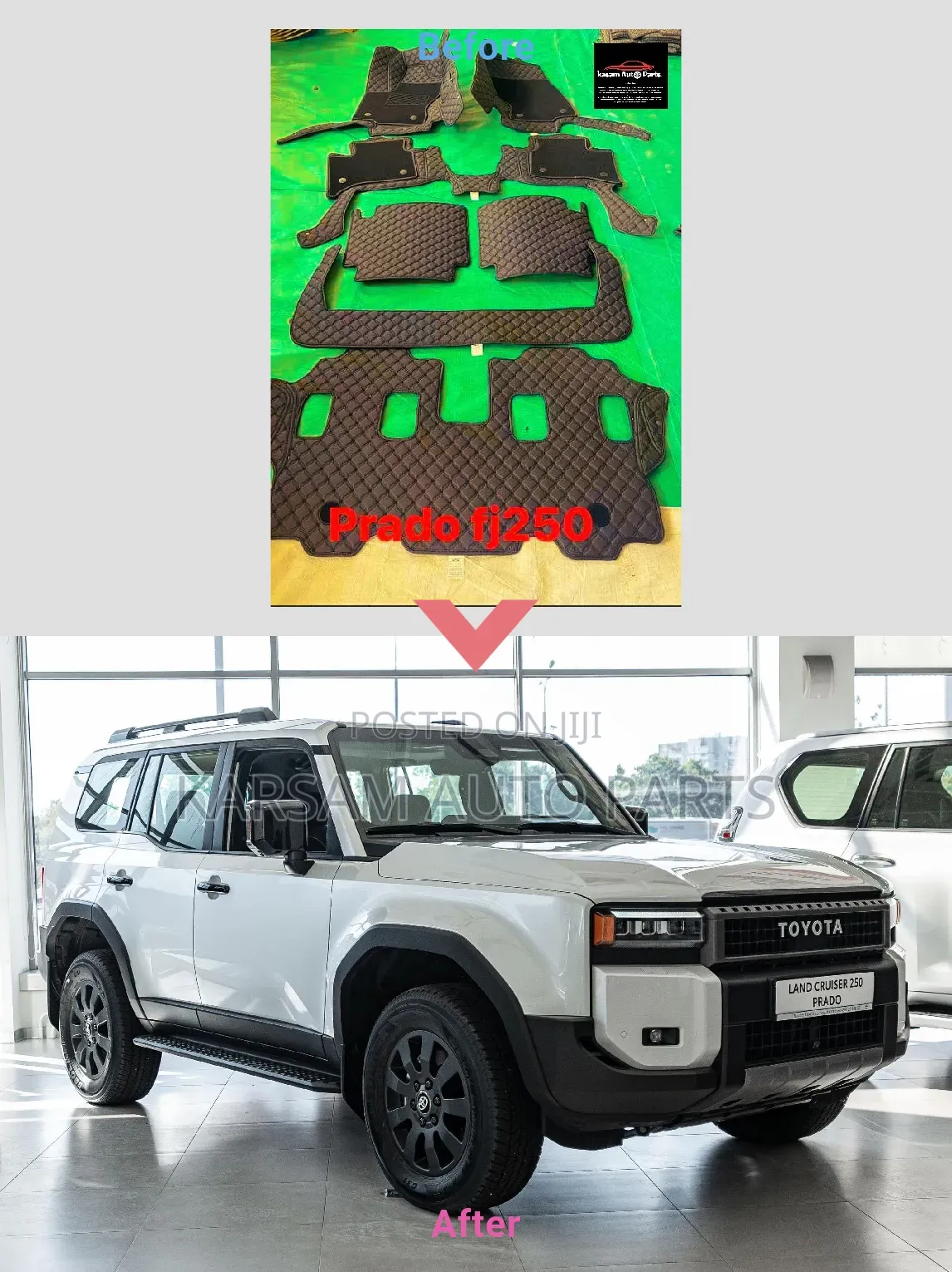 Landcruiser Prado 2020 Fj 250 Floor Mat