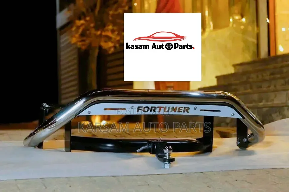 Fortuner Back Towing Guard With Fortuner Writing in It Complete