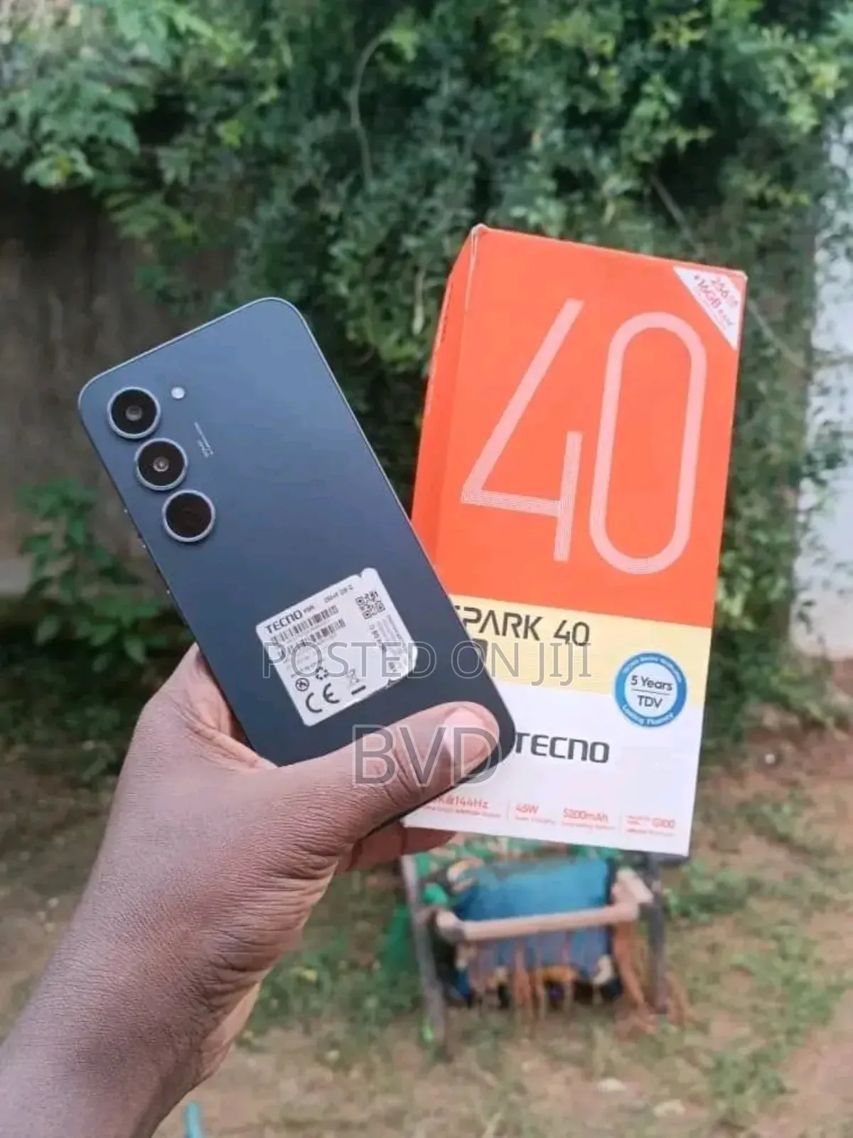 New Tecno Camon 40 Pro 4G 256 GB Black