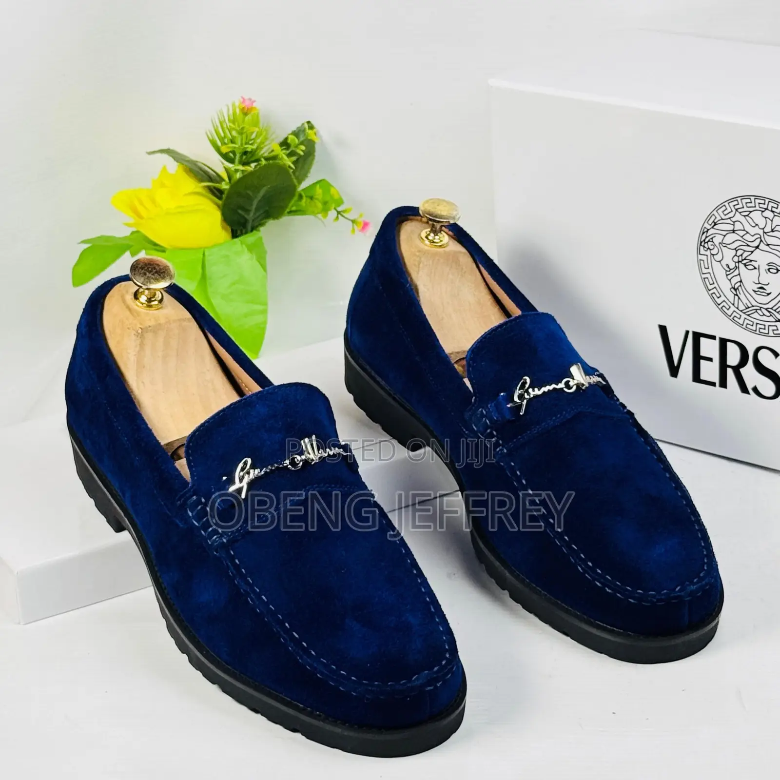 Original Versace Men’s Loafer Blue