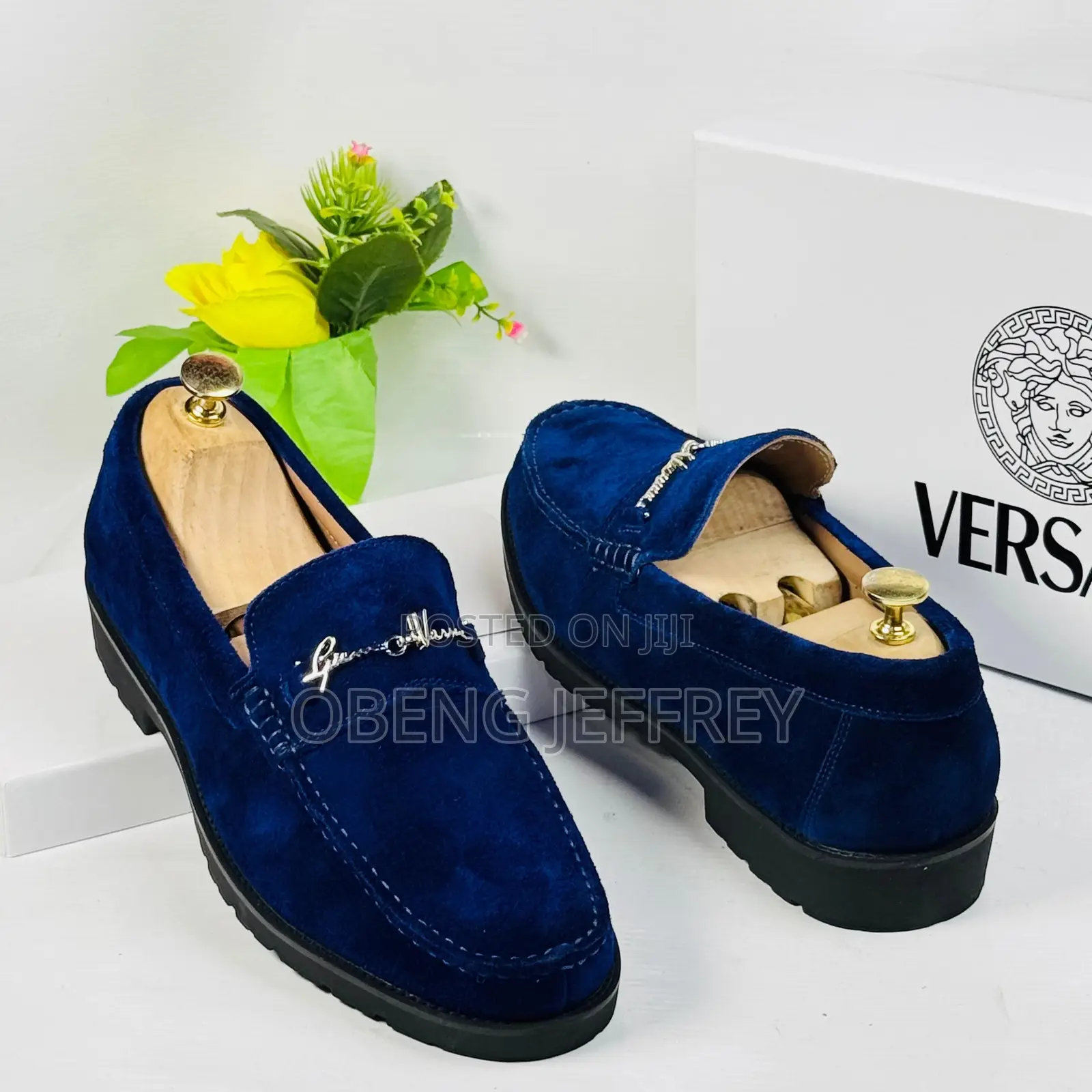 Original Versace Men’s Loafer Blue
