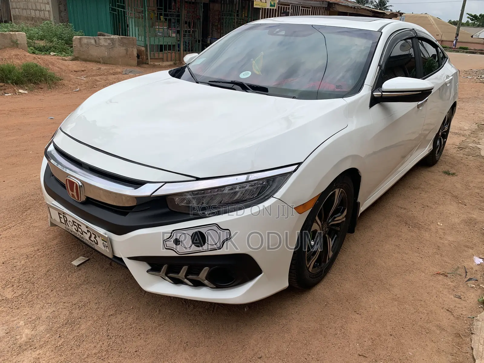 Honda Civic EX-L 4dr Sedan (1.5L 4cyl) 2017 White
