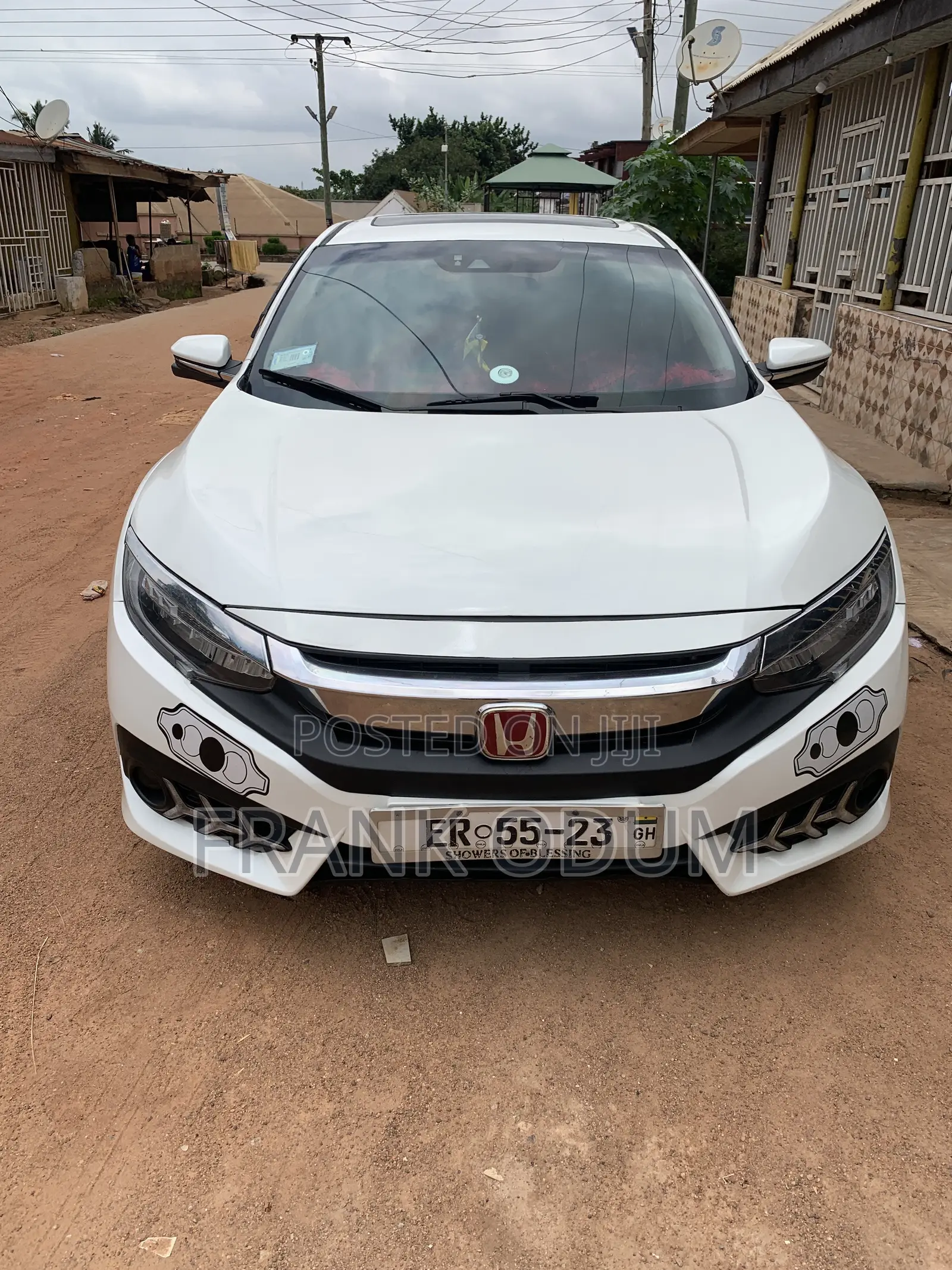 Honda Civic EX-L 4dr Sedan (1.5L 4cyl) 2017 White
